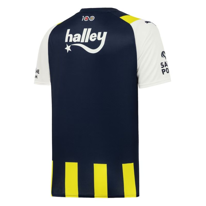 Alternative view of Puma Fenerbahçe Home Jersey - Yellow & Navy 2024