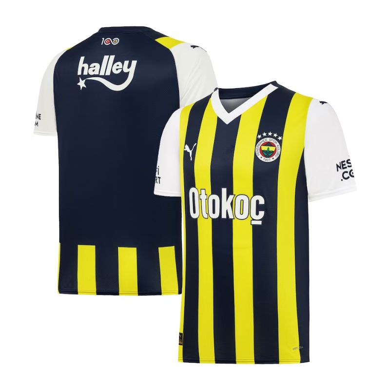 Puma Fenerbahçe Home Jersey - Yellow & Navy 2024