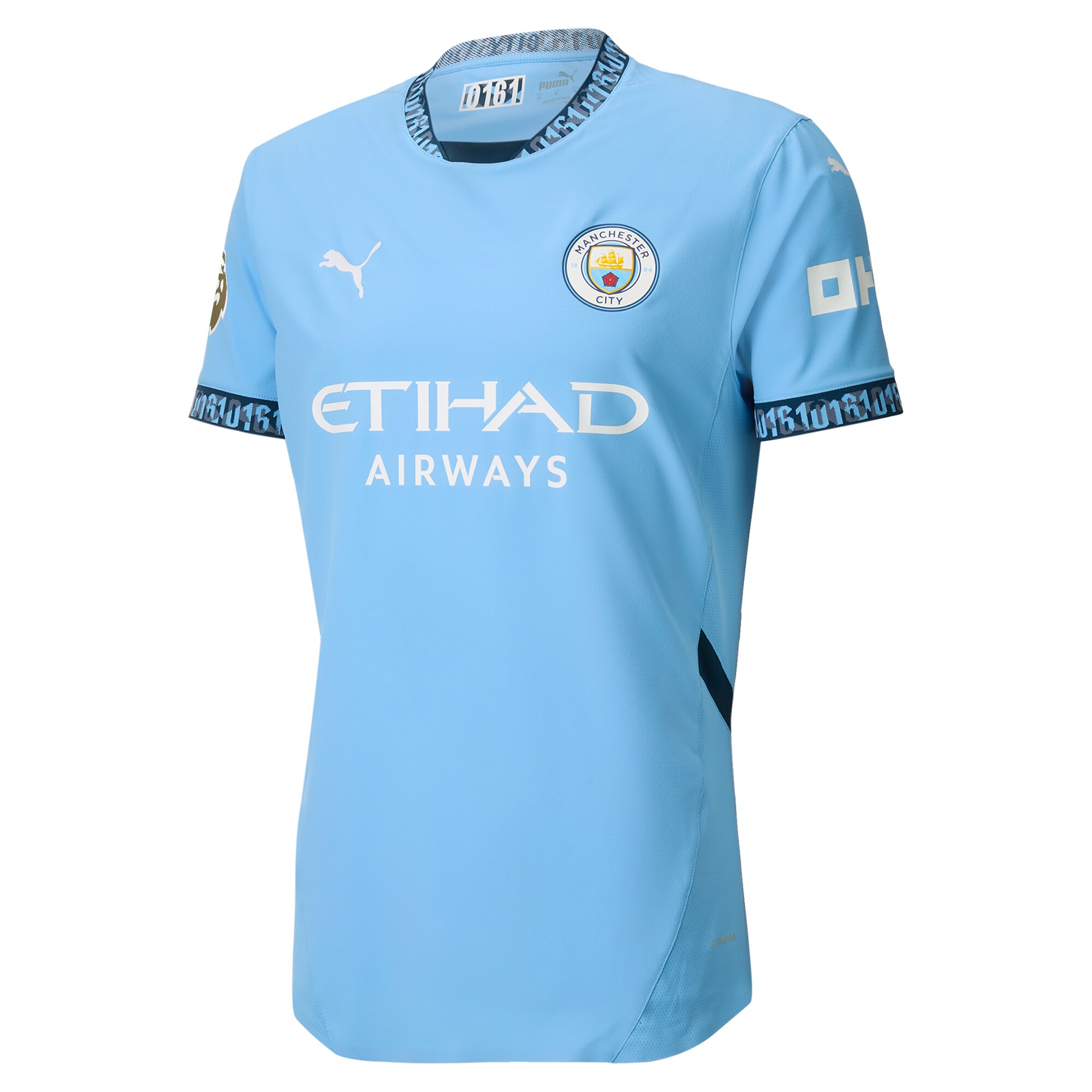 Alternative view of Puma Man City 2024 Home Jersey - Sky Blue Edition