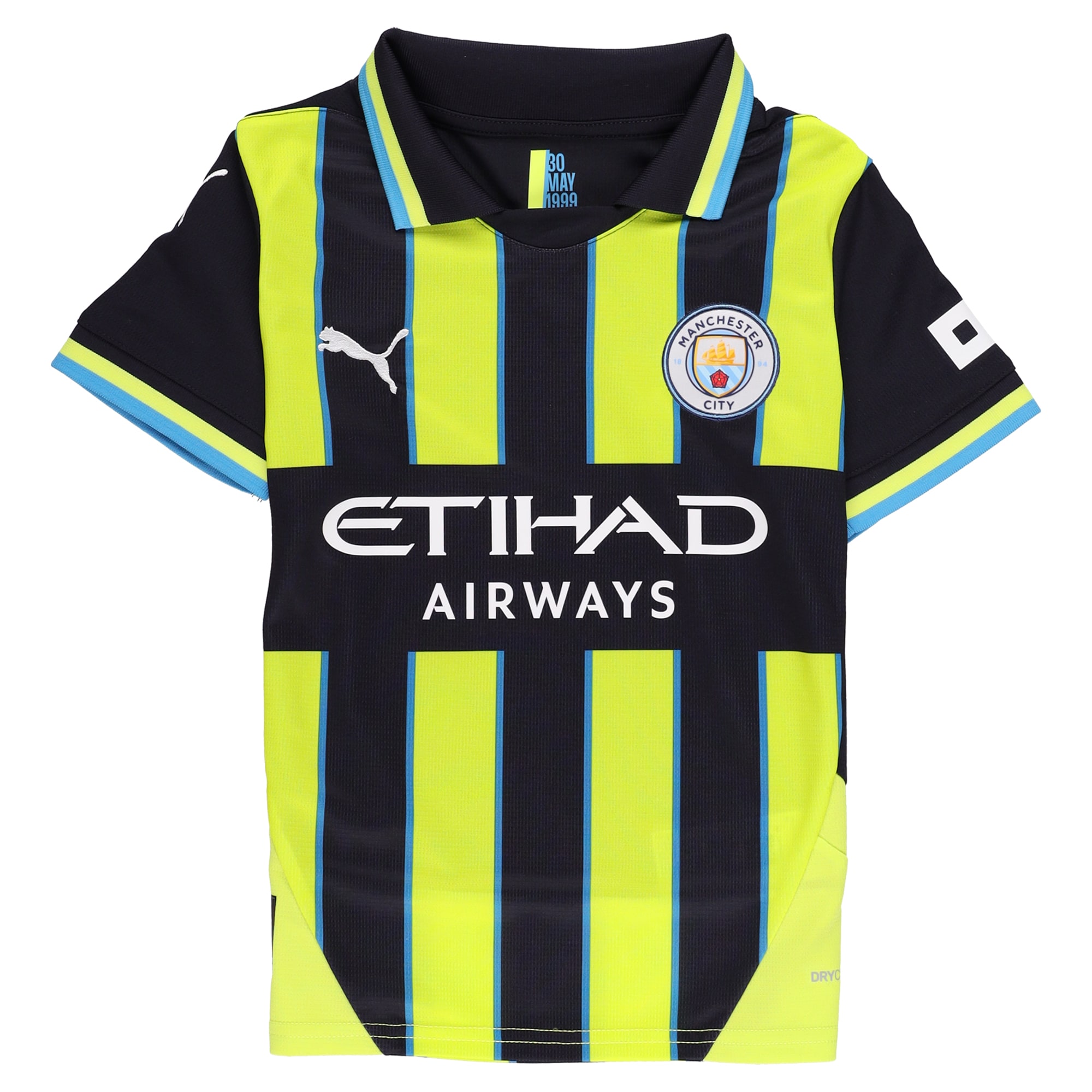 Alternative view of Puma Man City 2024 Jersey - Puma Man City 2024 Away Jersey - Black &