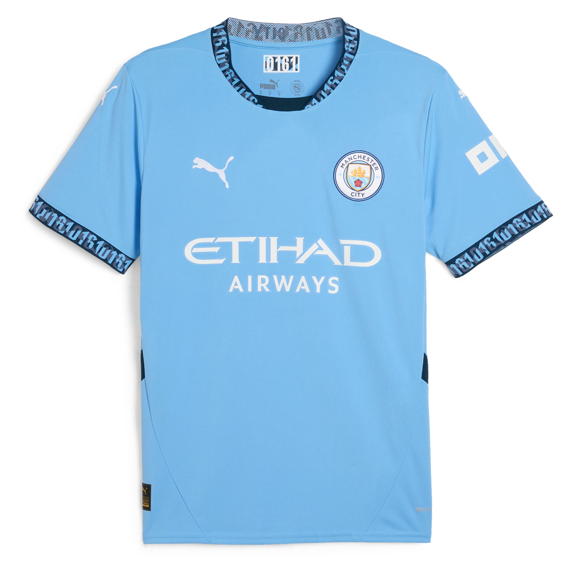 Alternative view of Puma Man City Home Jersey - Puma Man City 23/24 Home Jersey - Sky Blue