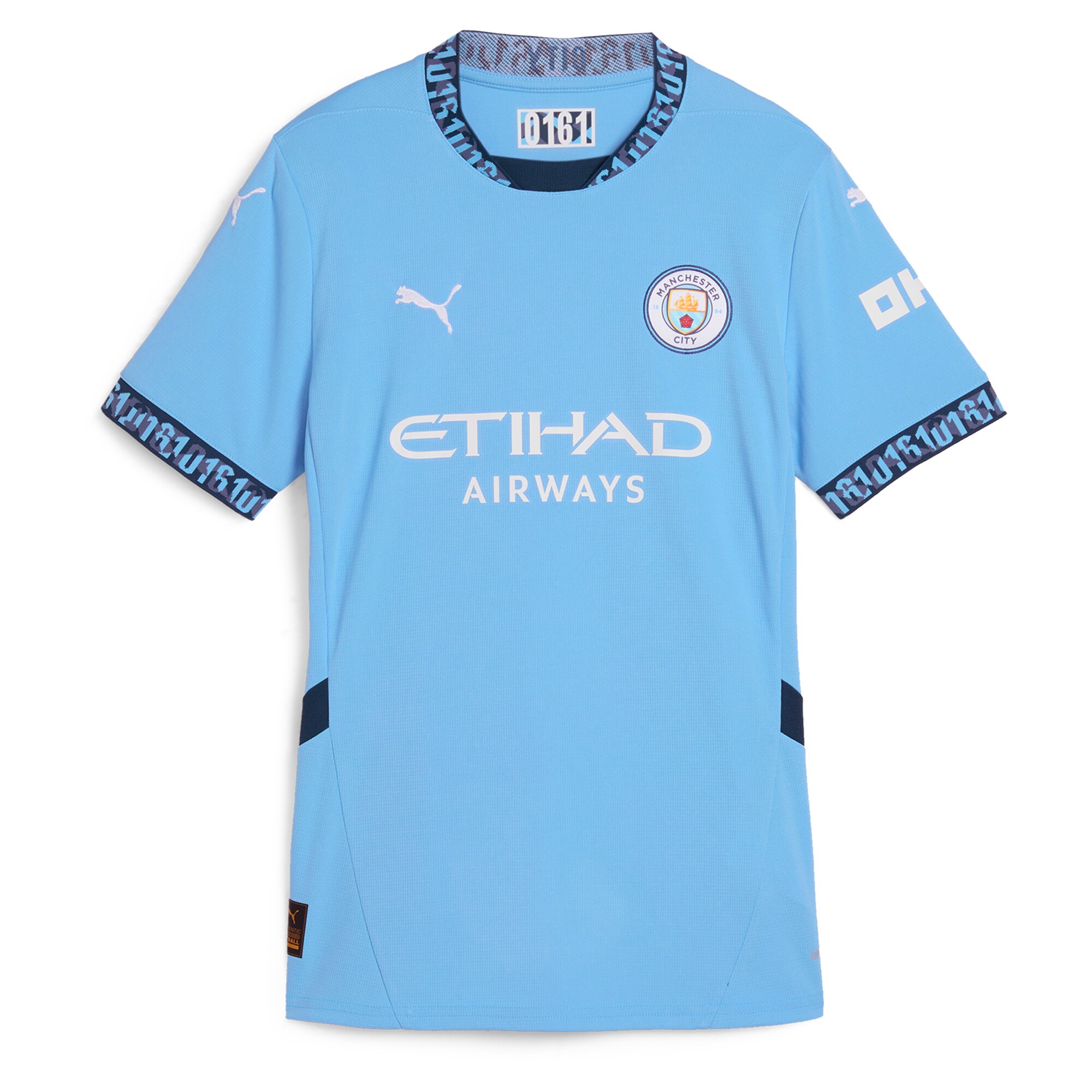 Alternative view of Puma Manchester City 2024 Home Jersey - Sky Blue
