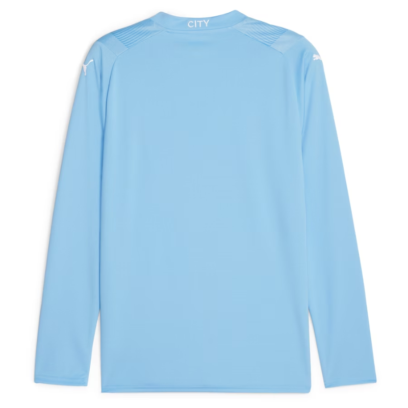 Alternative view of Puma Manchester City 2024 Home Long Sleeve Jersey - Ultimate Fan Gear