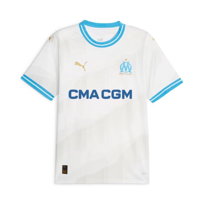 Alternative view of Puma Olympique Marseille 2024 Home Jersey - Premium Fan Kit #1