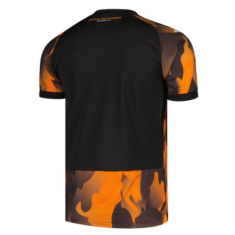 Alternative view of Puma OM 2024 Orange Jersey - Stunning Third Kit Top #1