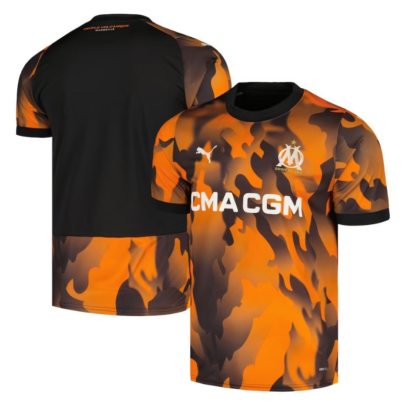 Puma OM 2024 Orange Jersey - Stunning Third Kit Top #1