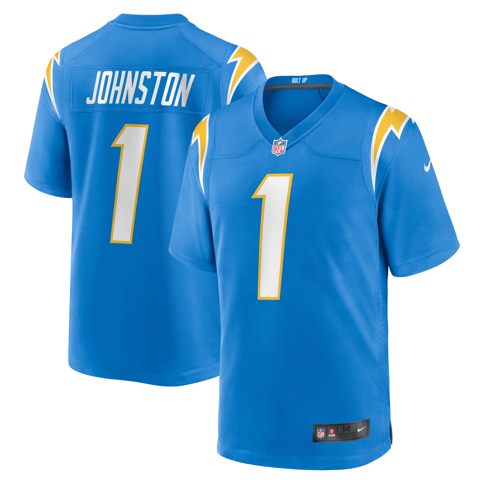 Quentin Johnston Los Angeles Chargers Game Player Jersey