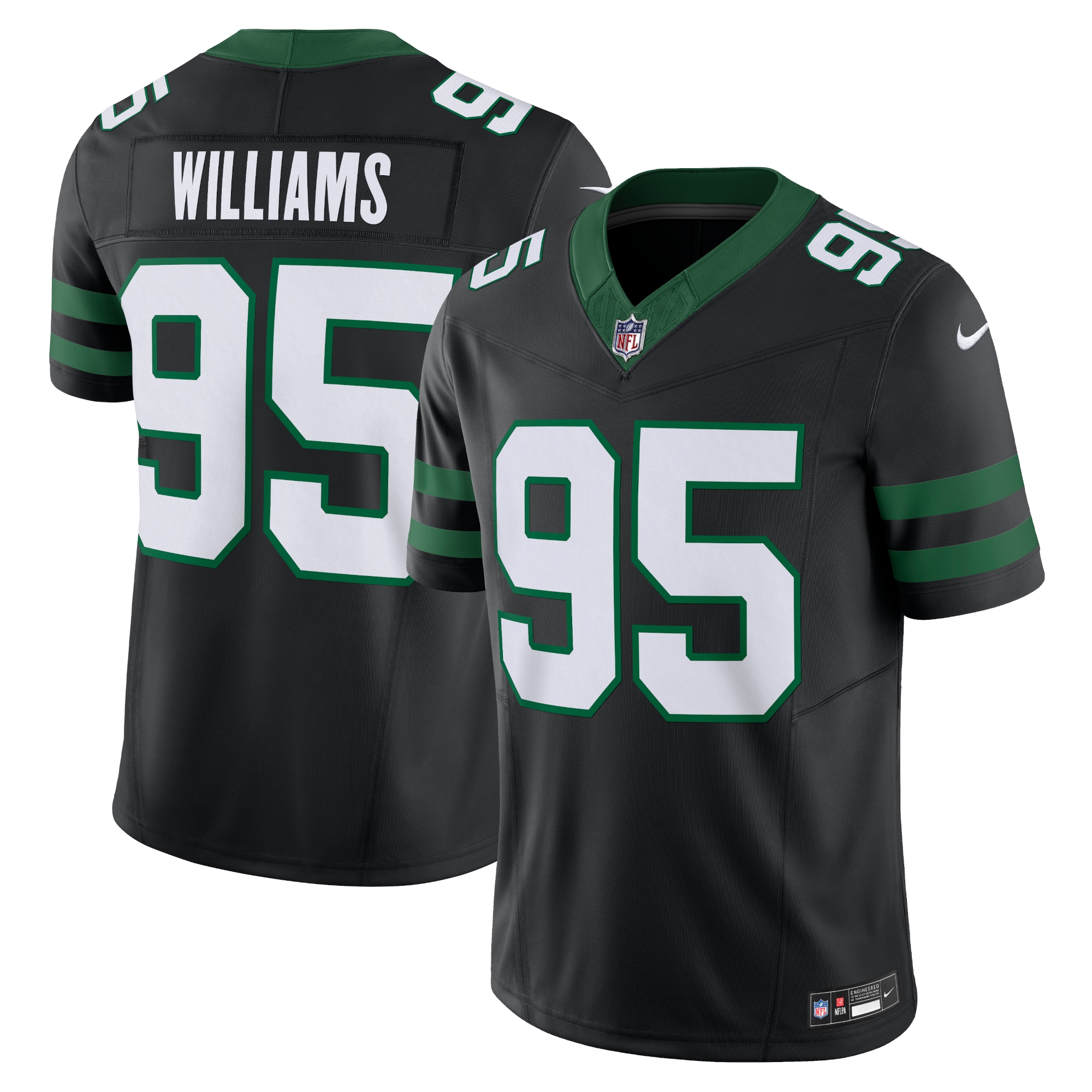 Quinnen Williams New York Jets Alternate Vapor F.U.S.E. Limited Jersey - Legacy Black