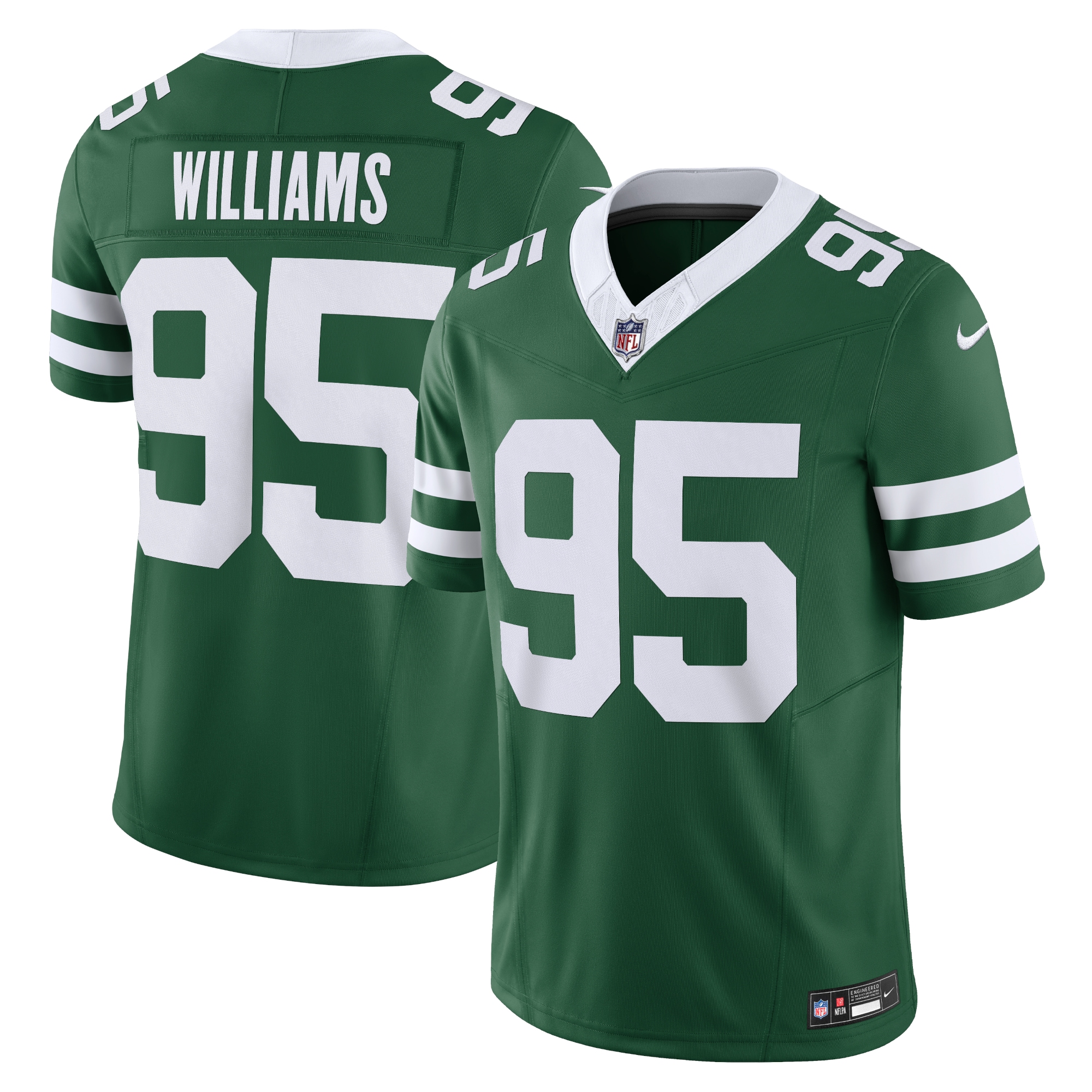 Quinnen Williams New York Jets Vapor F.U.S.E. Limited Jersey - Legacy Green