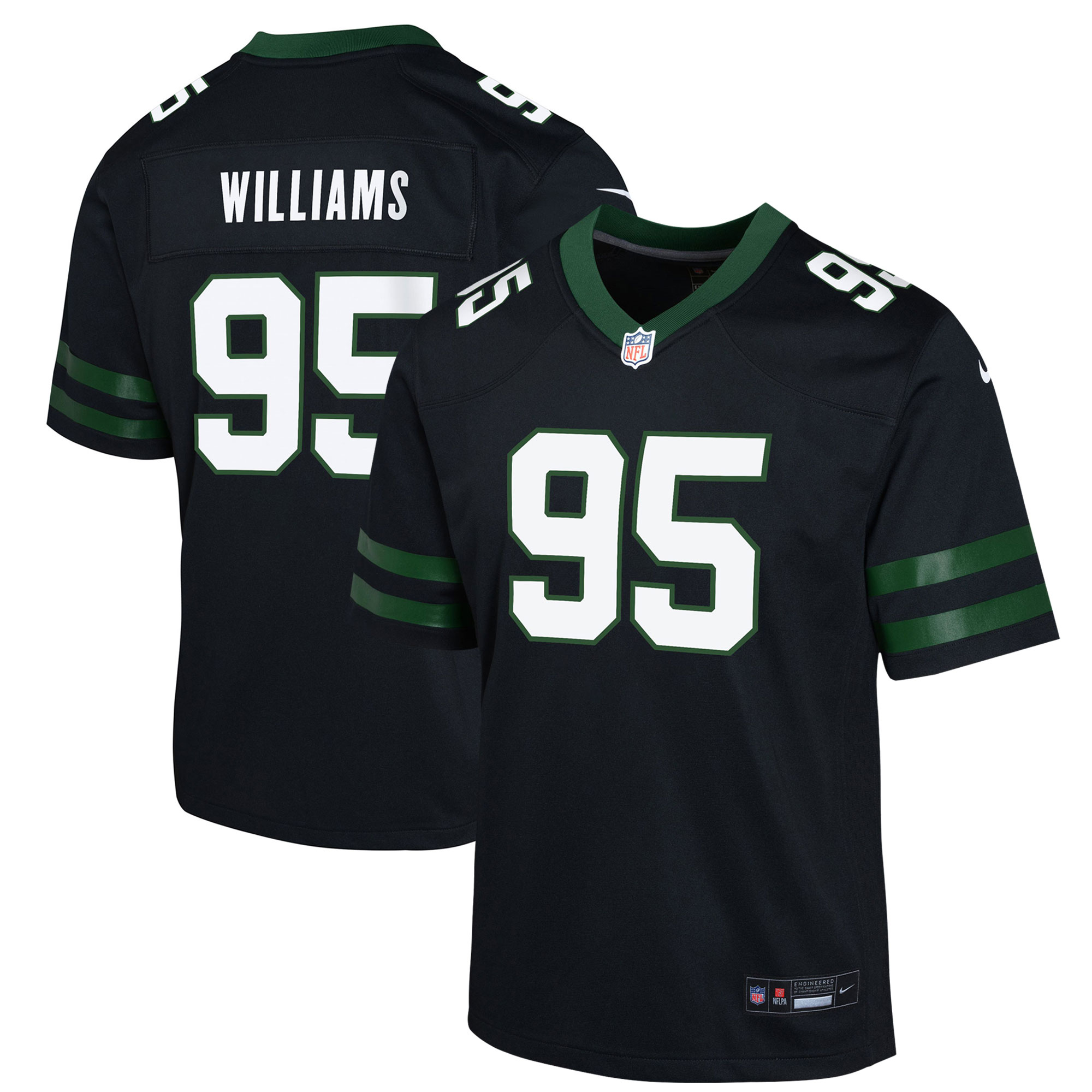 Quinnen Williams New York Jets Youth Game Jersey