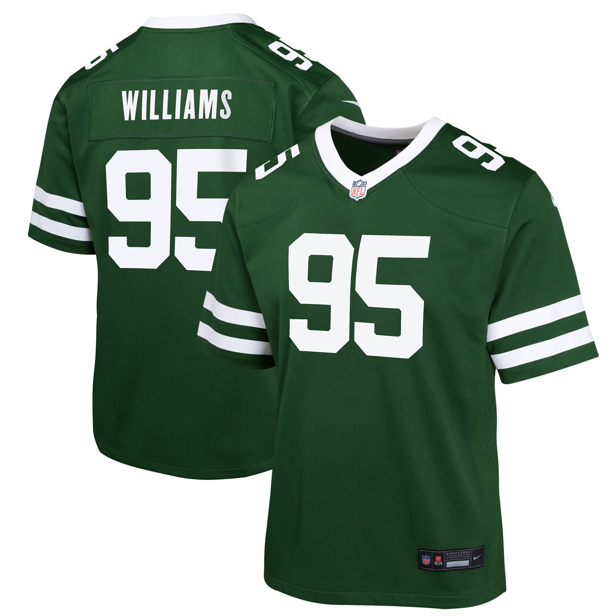 Quinnen Williams New York Jets Youth Game Jersey