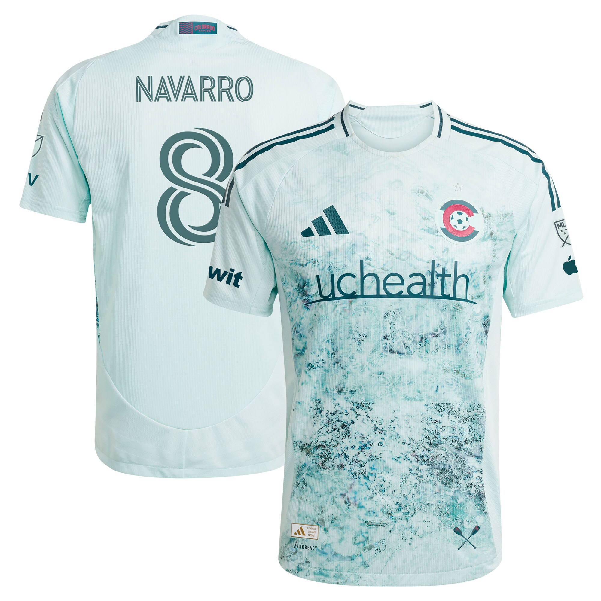 Rafael Navarro Colorado Rapids 2025 Headwaters On-Field Jersey - Green