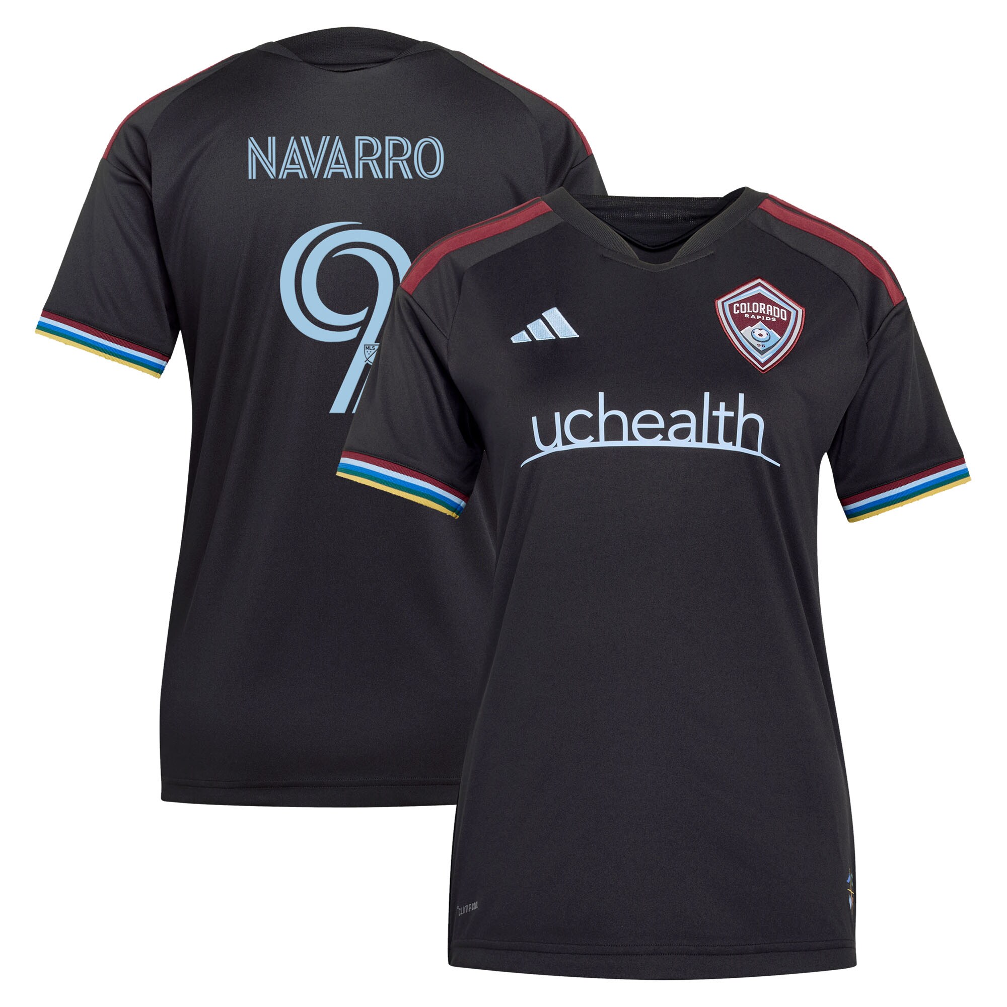 Rafael Navarro Colorado Rapids Women's 2026 Colorful Colorado Jersey - Black