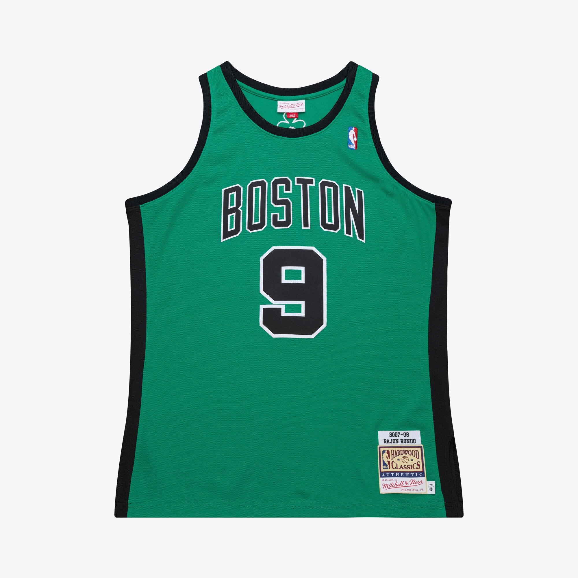 Rajon Rondo Boston Celtics 2007-08 Hardwood Classics Jersey - Kelly Green