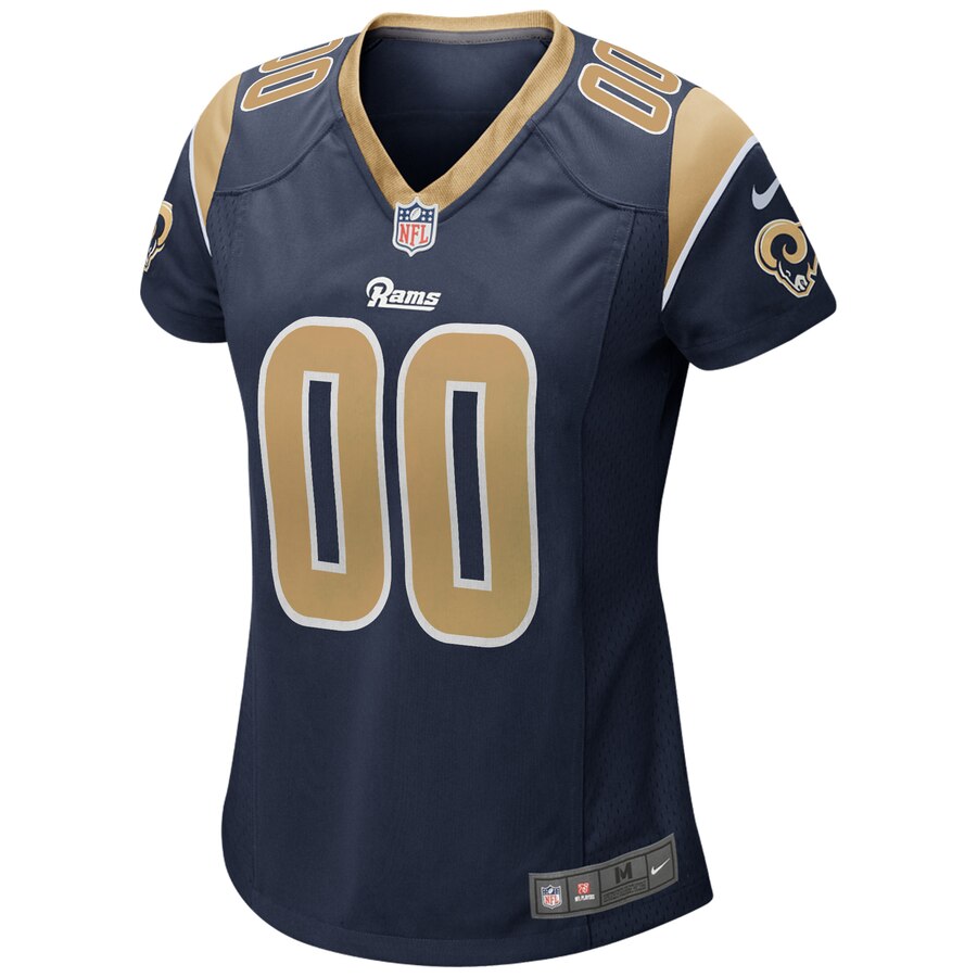 Alternative view of Rams Navy Custom Jersey - Nike - Personalize Your NFL Gear