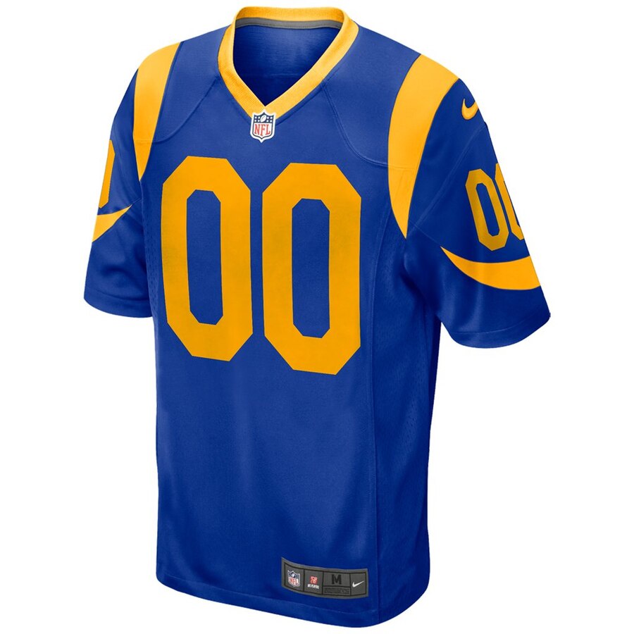 Alternative view of Rams Royal Blue Custom Jersey - Nike - Personalized NFL Style