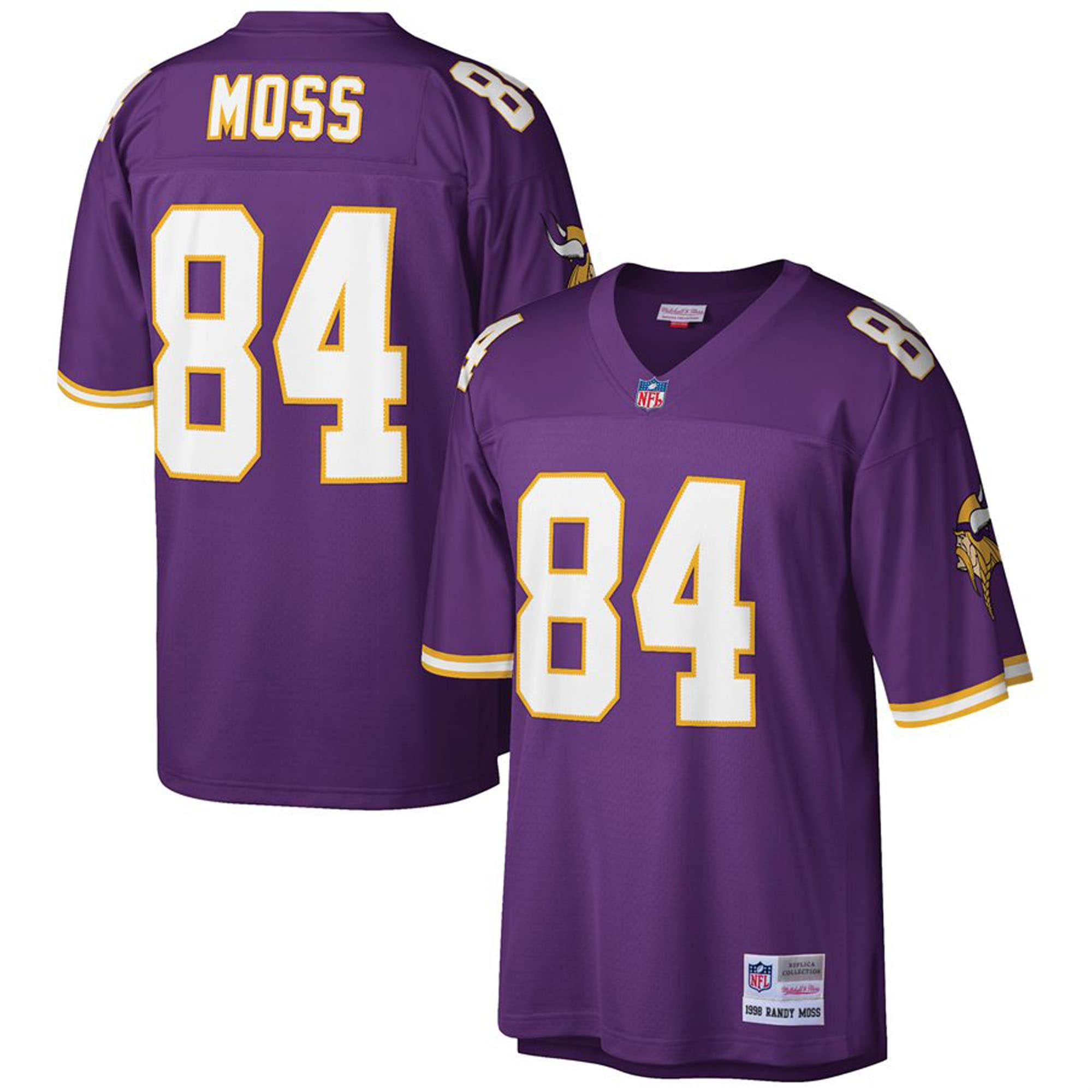 Randy Moss Minnesota Vikings Big & Tall 1998 Retired Player Jersey