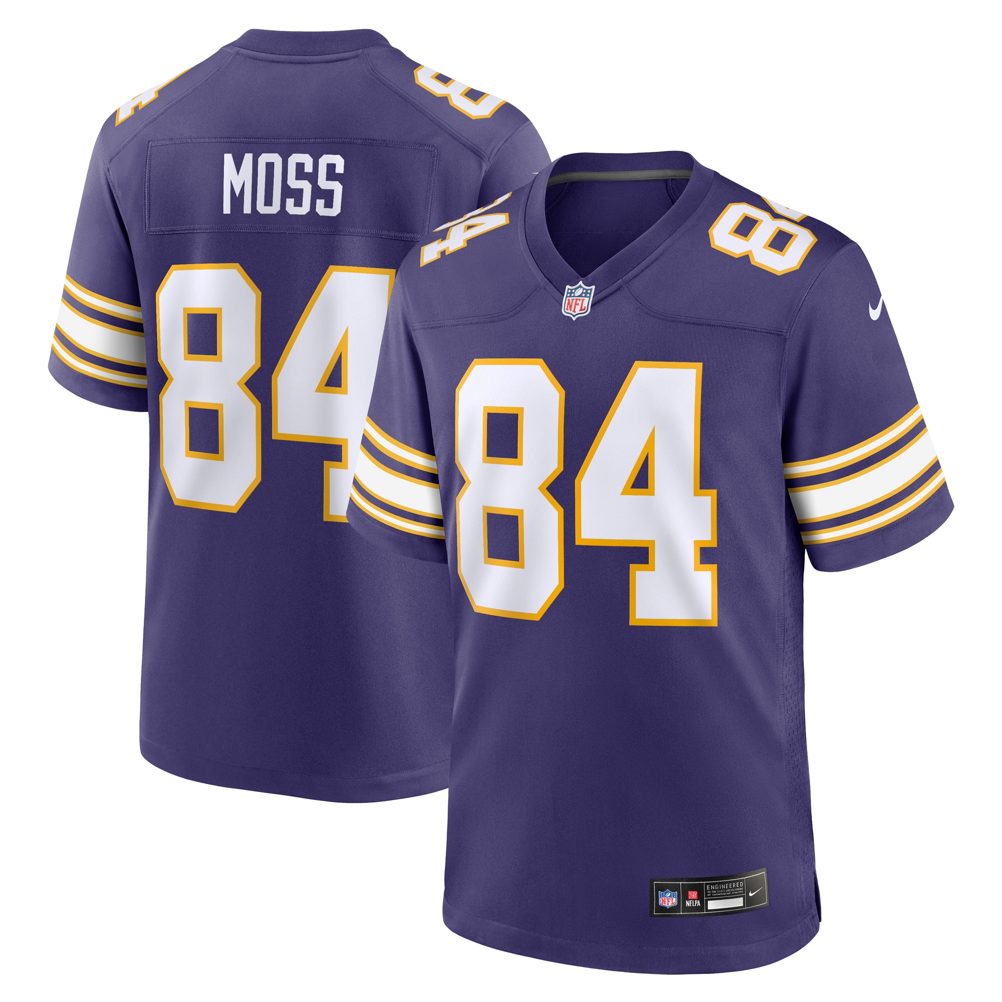 Randy Moss Minnesota Vikings Classic Retired Player Game Jersey