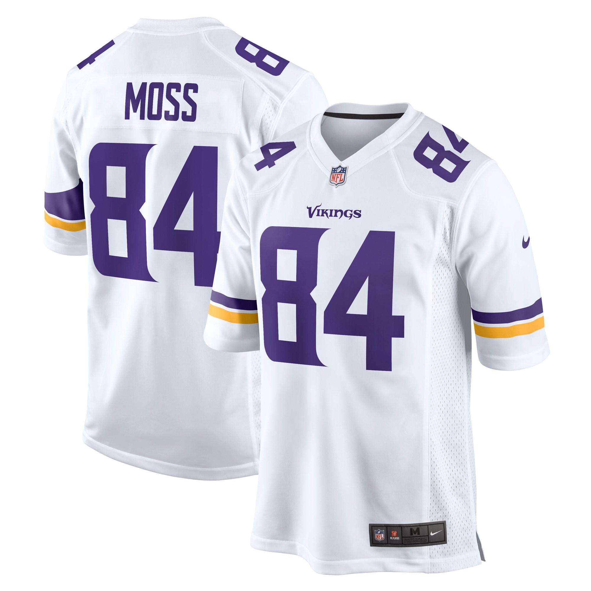 Randy Moss Minnesota Vikings Retired Player Game Jersey