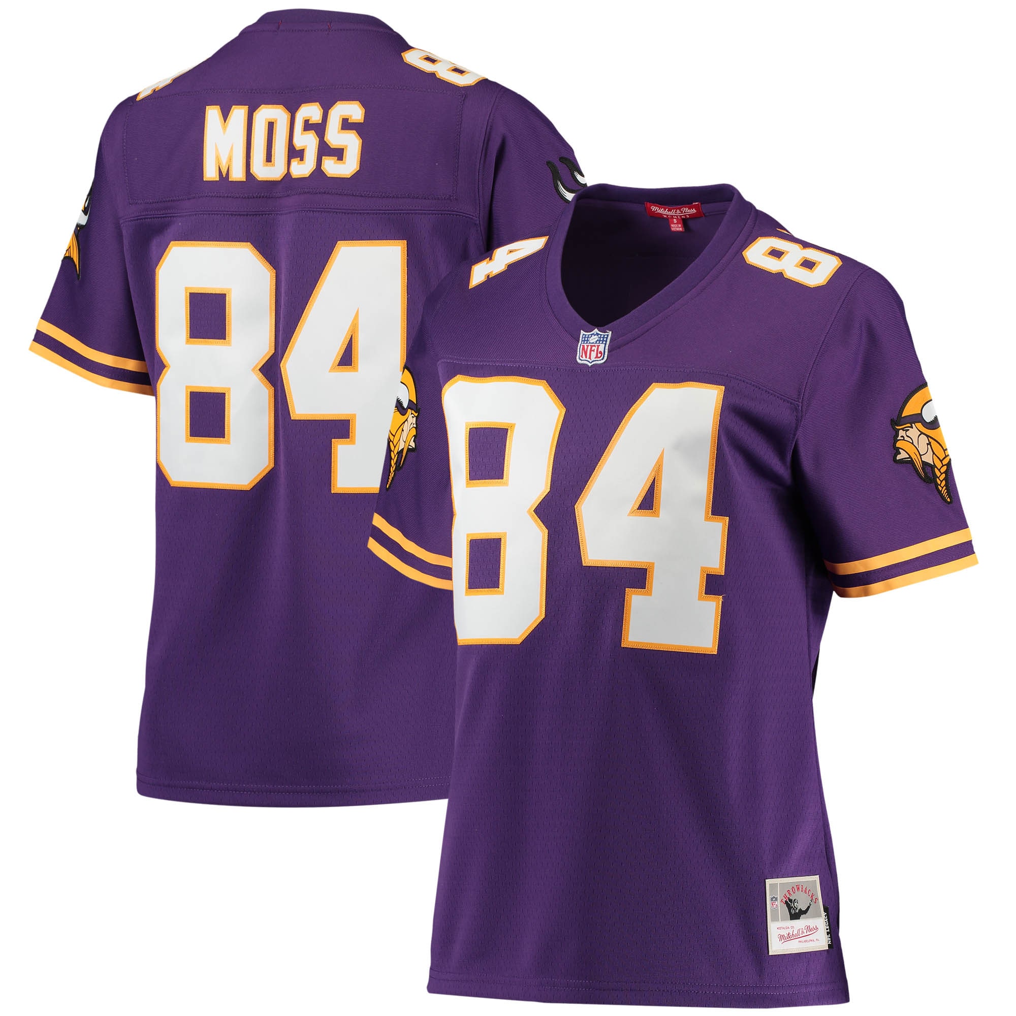 Randy Moss Minnesota Vikings Women's Legacy Team Jersey - Purple
