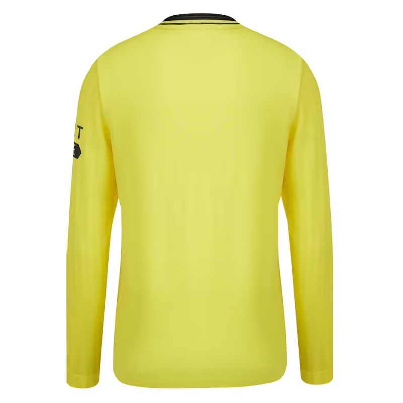 Alternative view of Rangers FC Yellow Long Sleeve Jersey - Castore Rangers FC 2024 Yellow