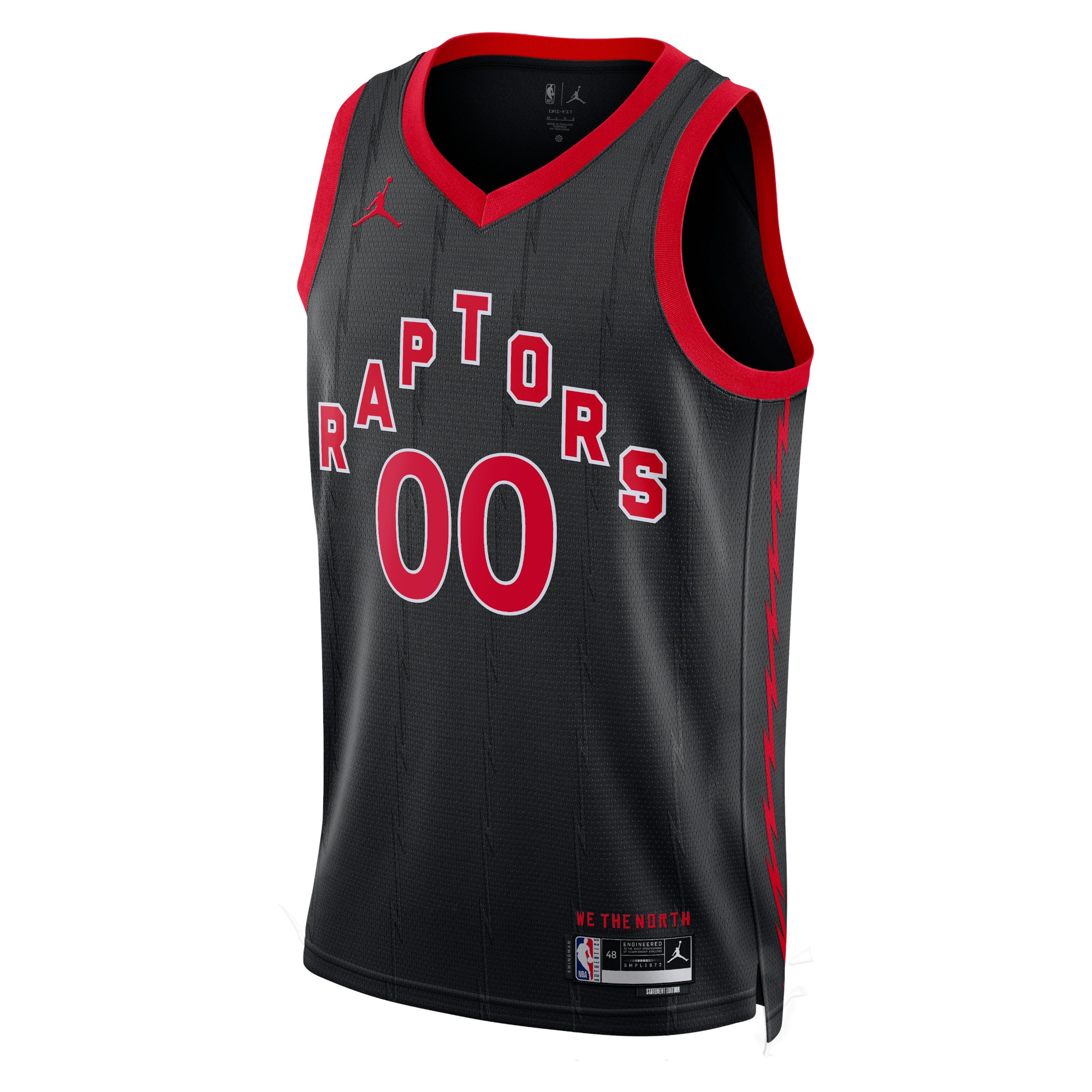 Alternative view of Raptors Custom Black Jersey - Nike - Statement Edition