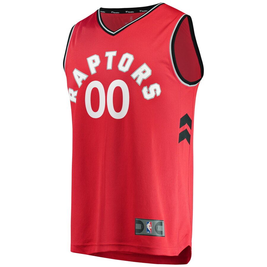 Alternative view of Raptors Red Custom Jersey fanatics - Fanatics Raptors Red Custom