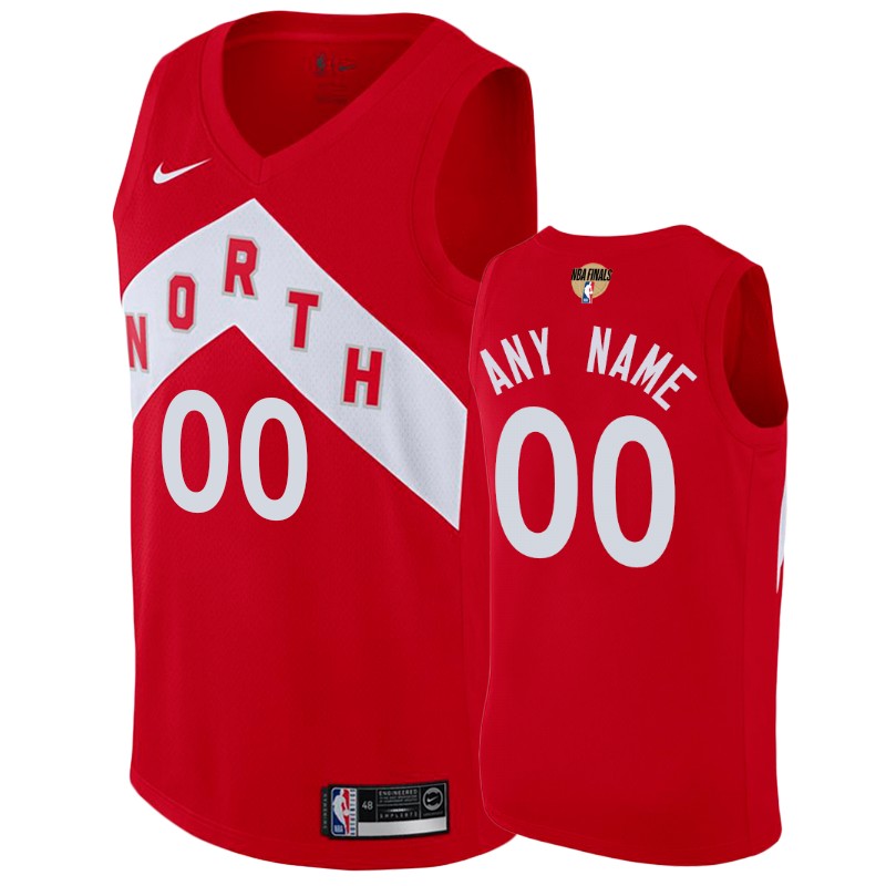 Raptors Red North Jersey - Nike - Custom Edition