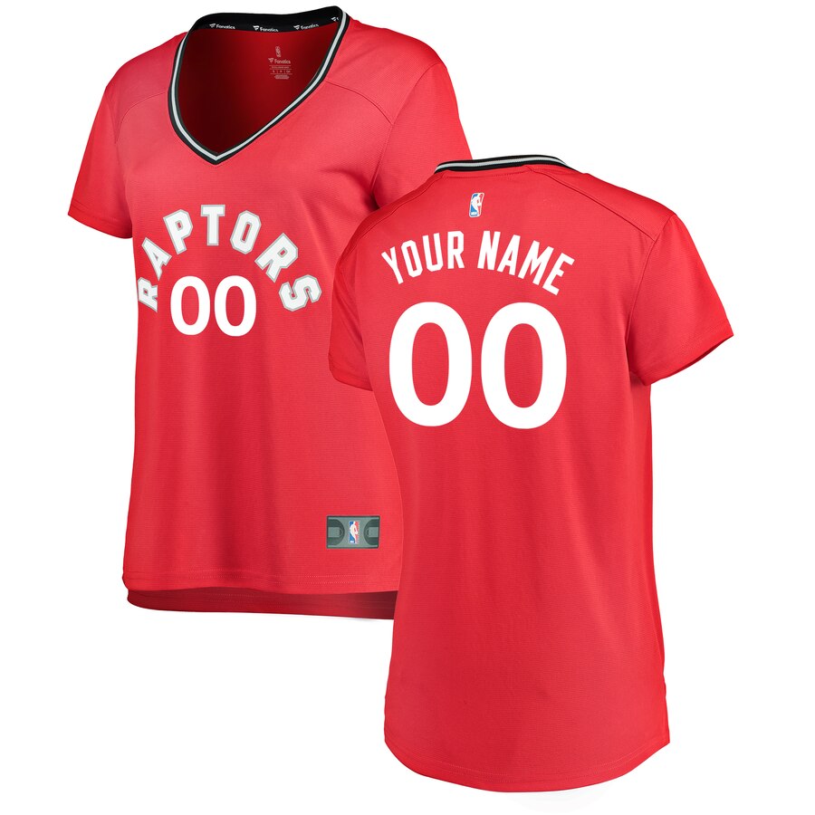 Raptors Women’s Red Custom Jersey - Toronto Raptors Women’s Red Jersey