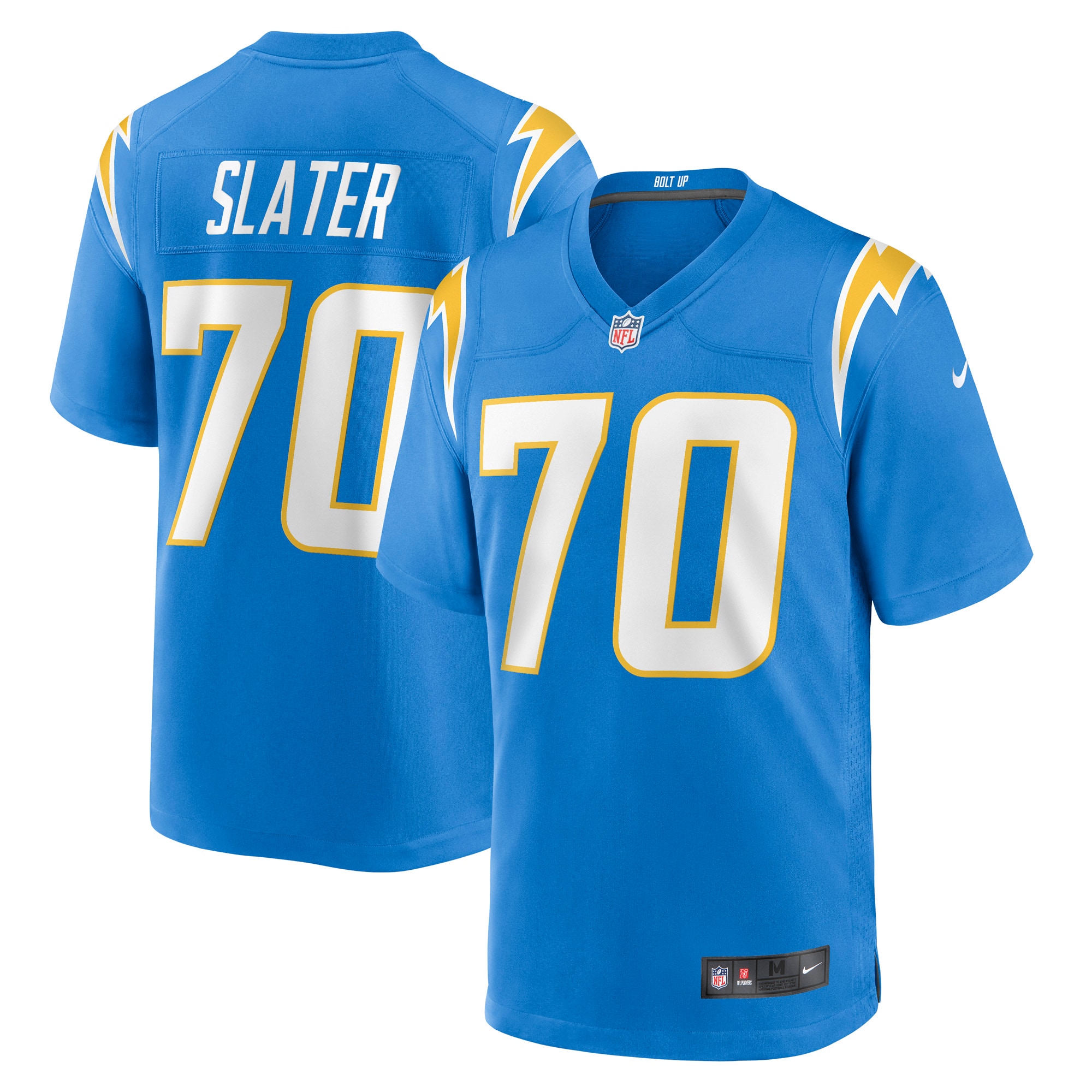 Rashawn Slater Los Angeles Chargers Game Jersey - Powder Blue