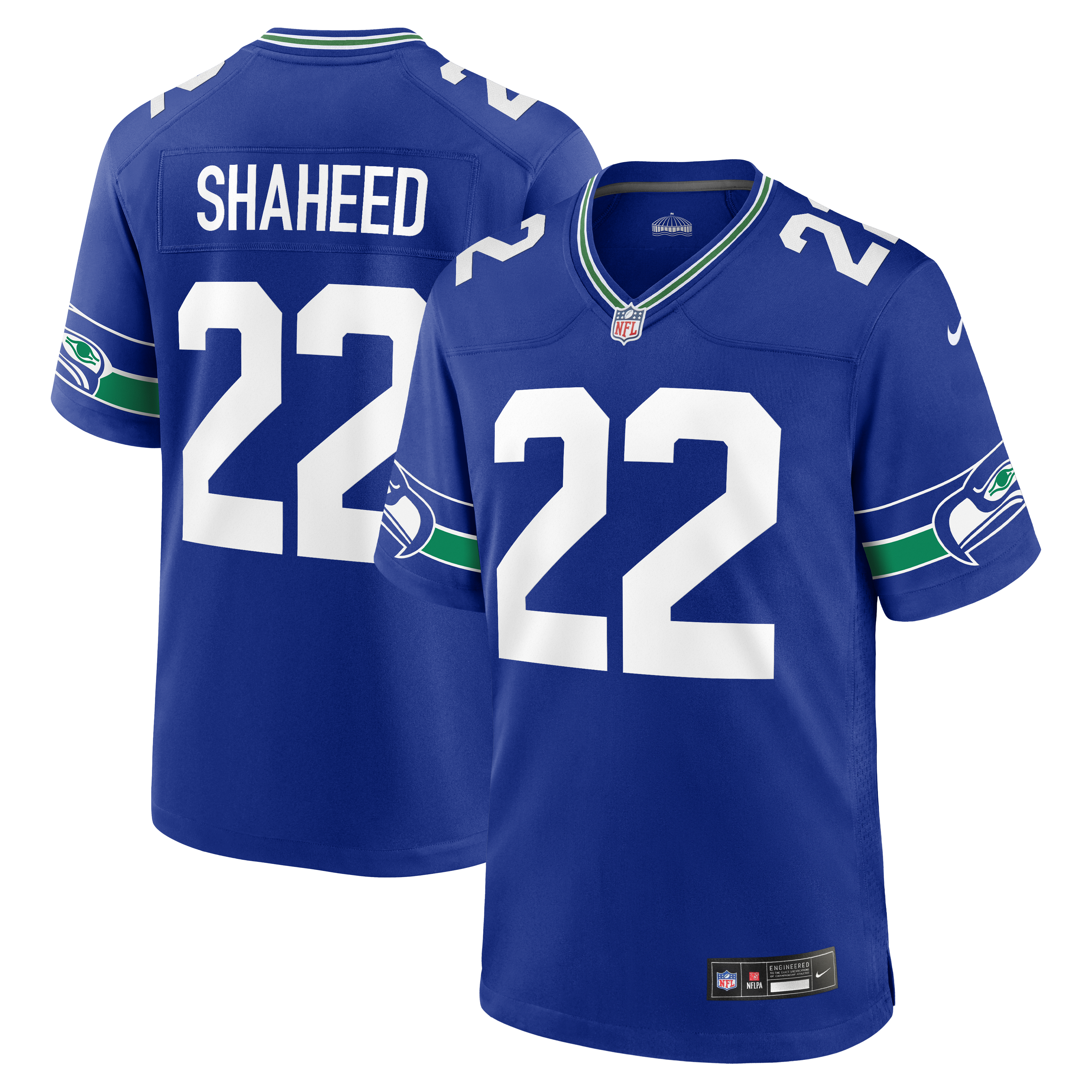 Rashid Shaheed Seattle Seahawks Alternate Game Jersey - Royal