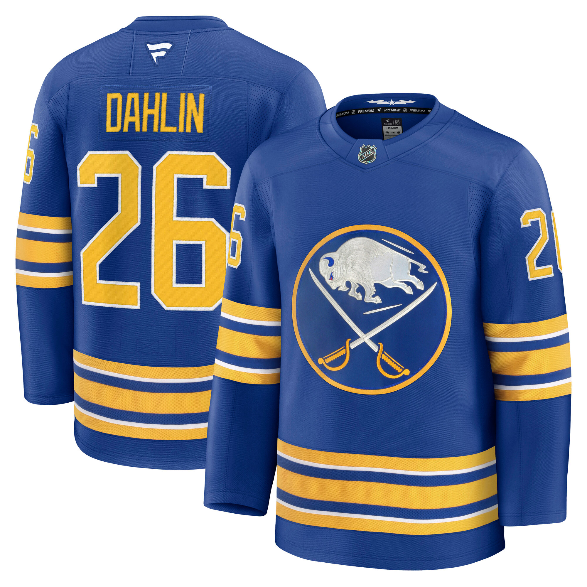 Rasmus Dahlin Buffalo Sabres Fanatics Home Premium Jersey - Royal