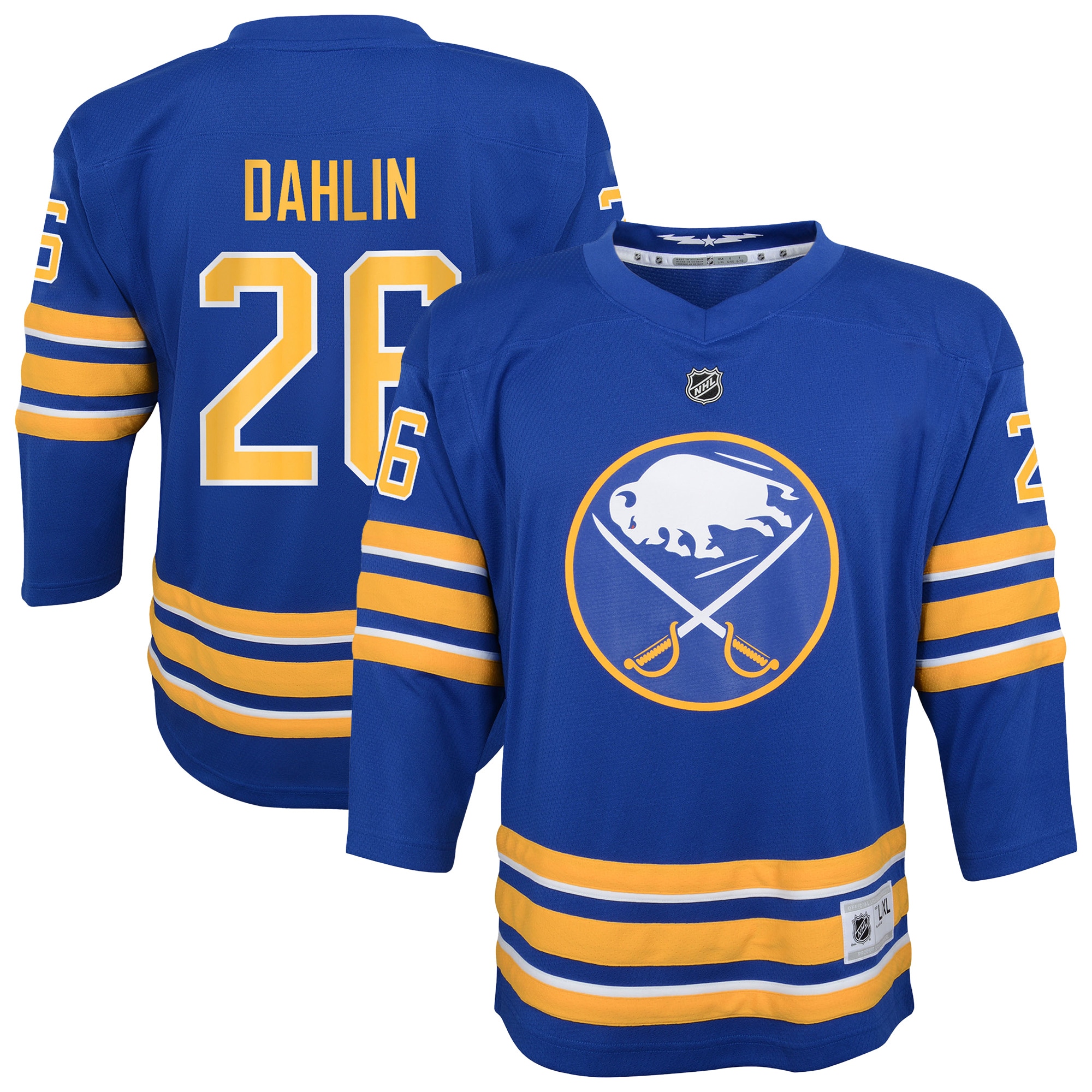 Rasmus Dahlin Buffalo Sabres Youth Home Player Jersey - Navy