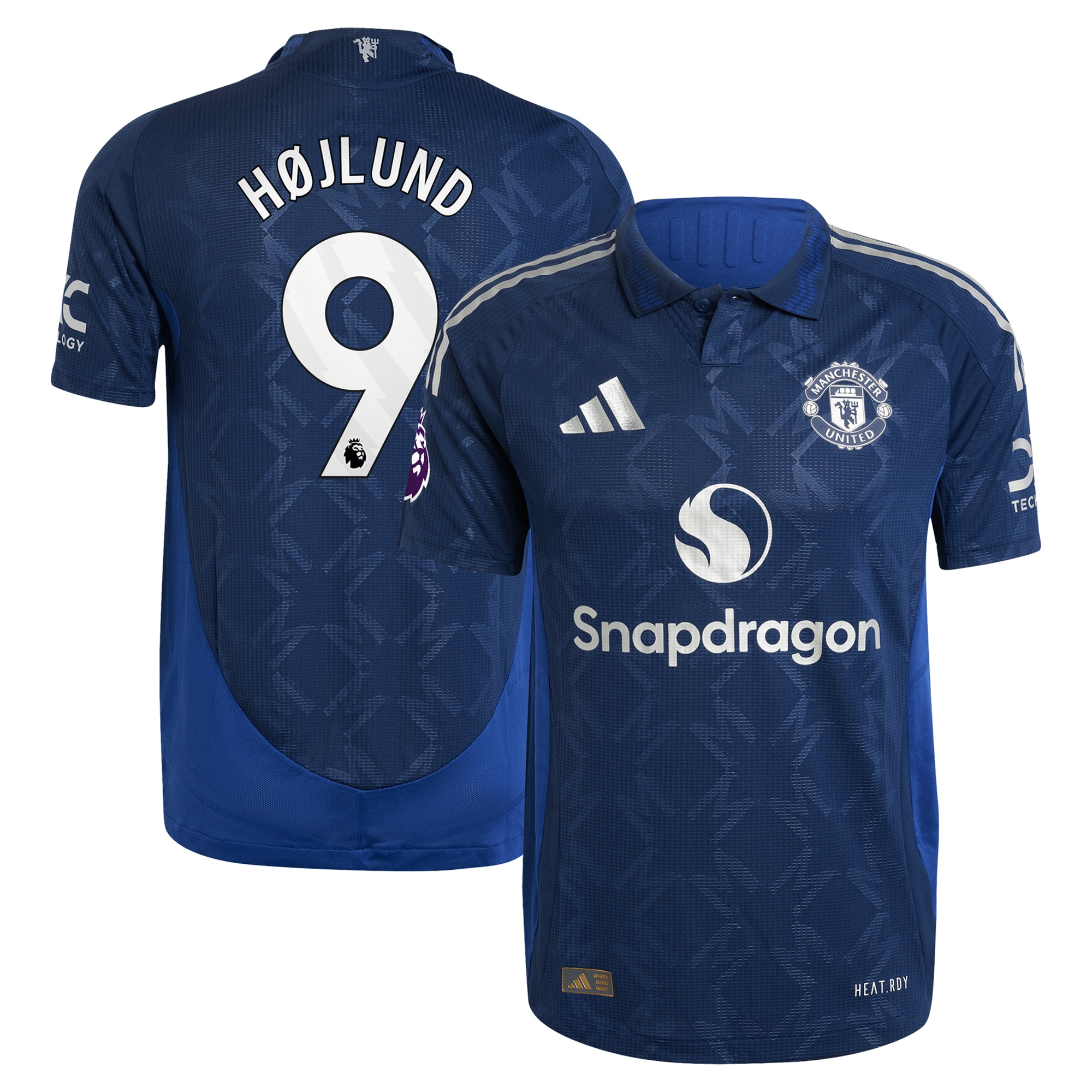 Rasmus Højlund Manchester United 2024/25 Away Player Jersey