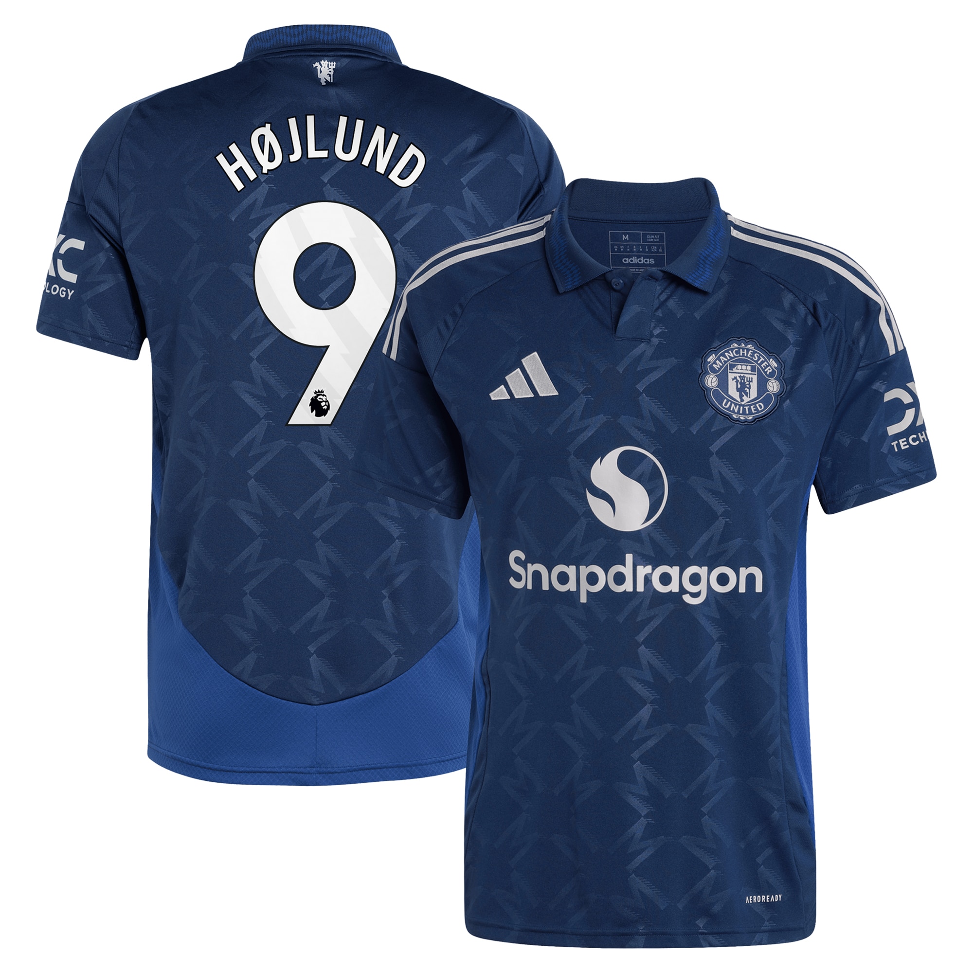 Rasmus Højlund Manchester United 2024/25 Away Player Jersey