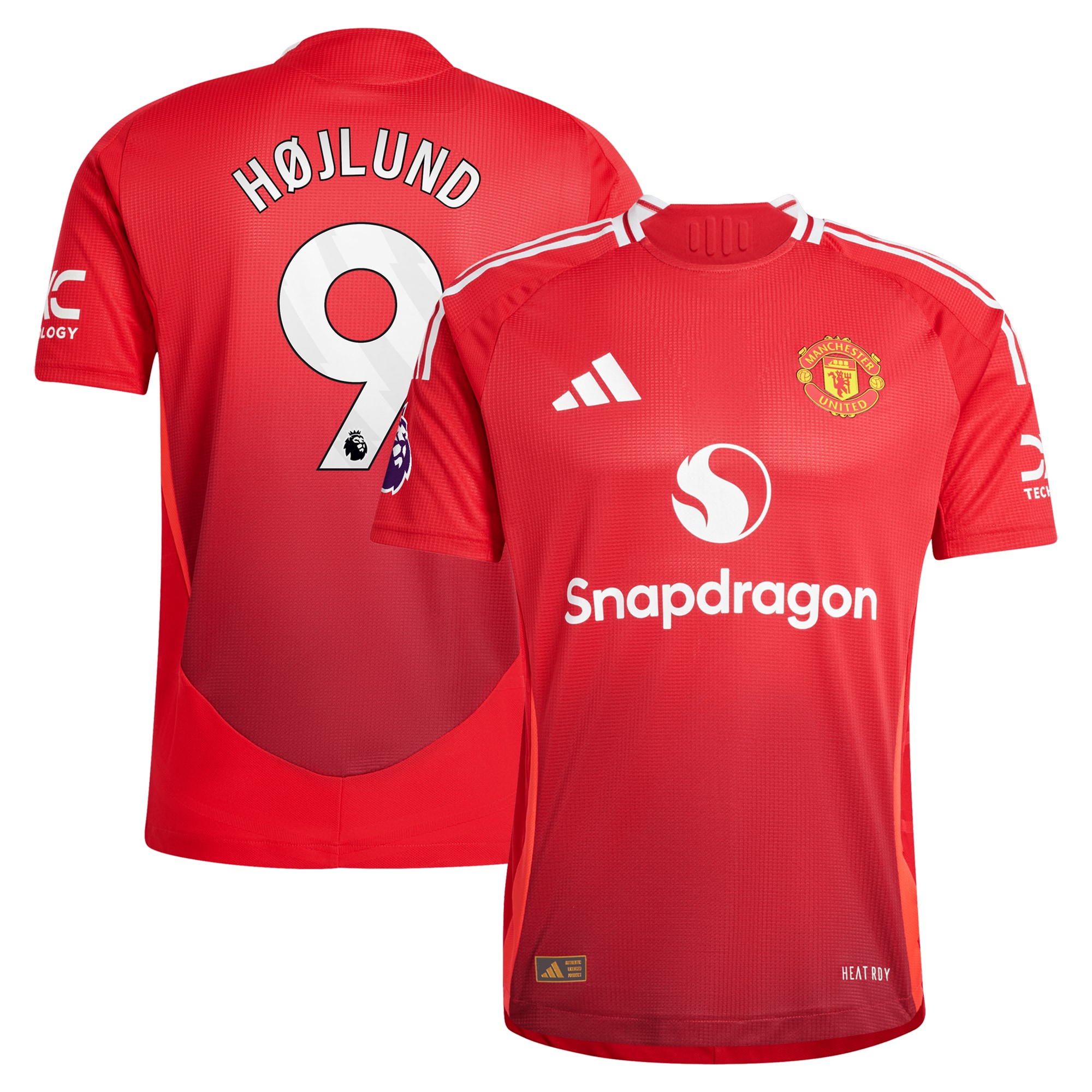 Rasmus Højlund Manchester United 2024/25 Home Player Jersey