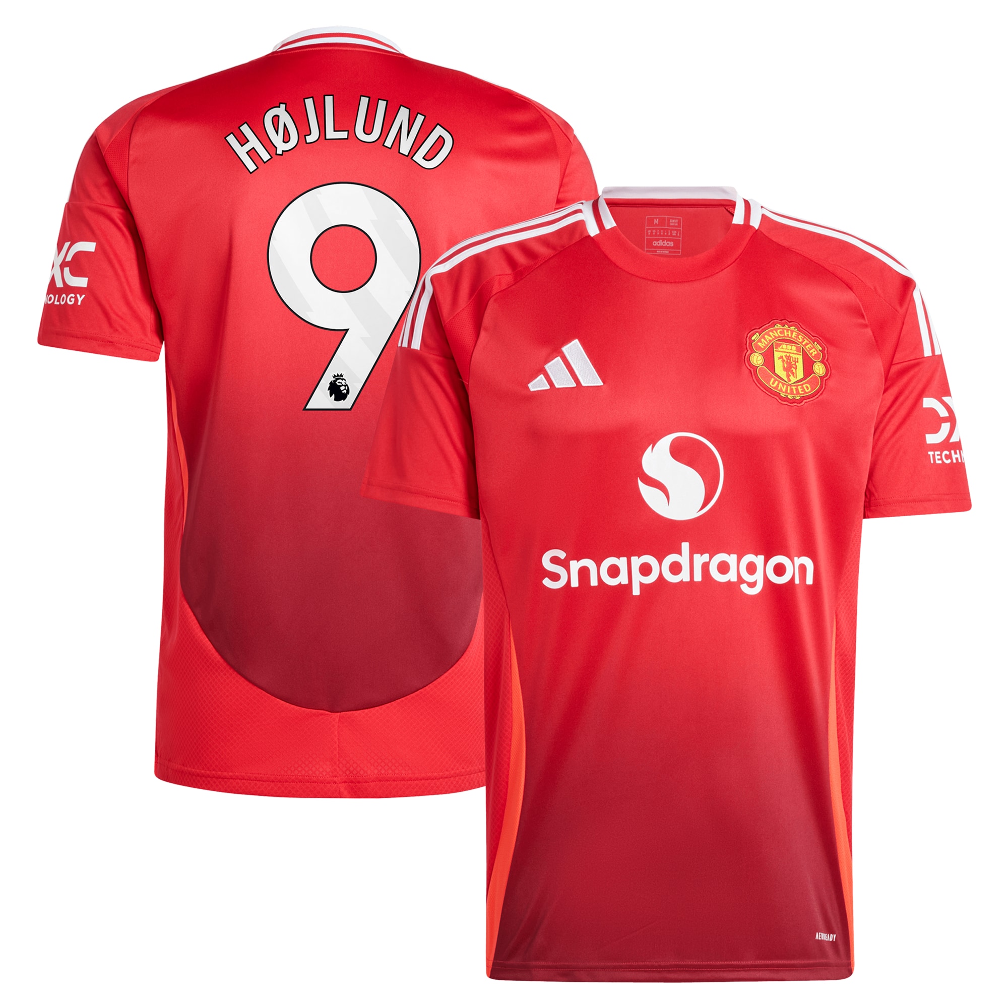 Rasmus Højlund Manchester United 2024/25 Home Player Jersey