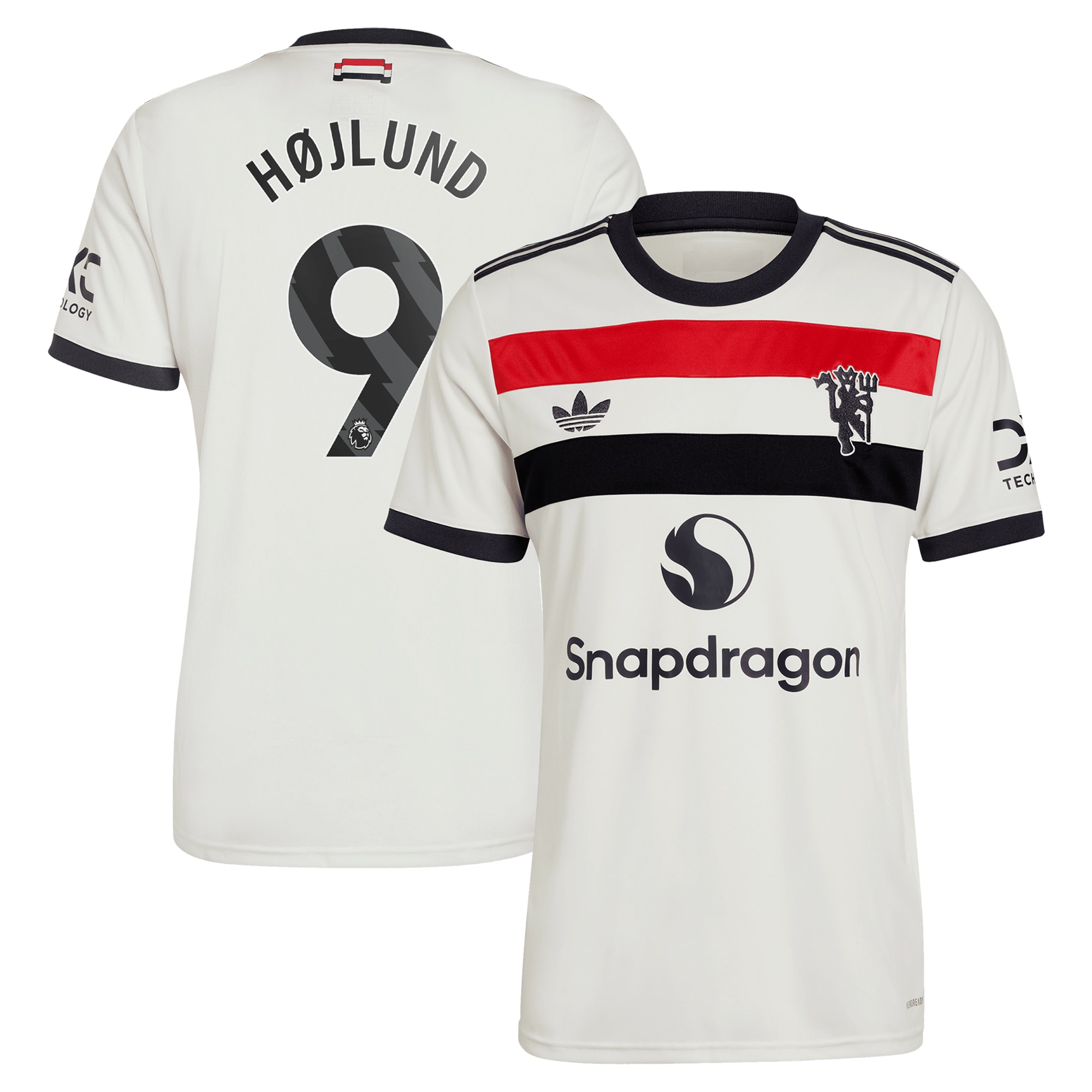 Rasmus Højlund Manchester United Originals 2024/25 Third Jersey - Cream