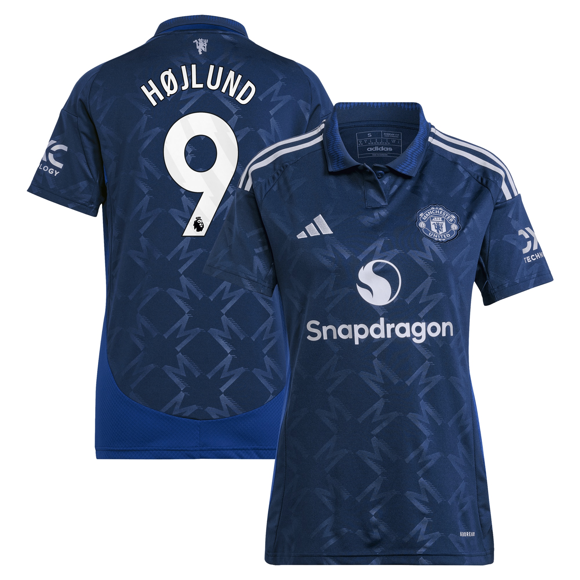 Rasmus Højlund Manchester United Women's 2024/25 Away Player Jersey