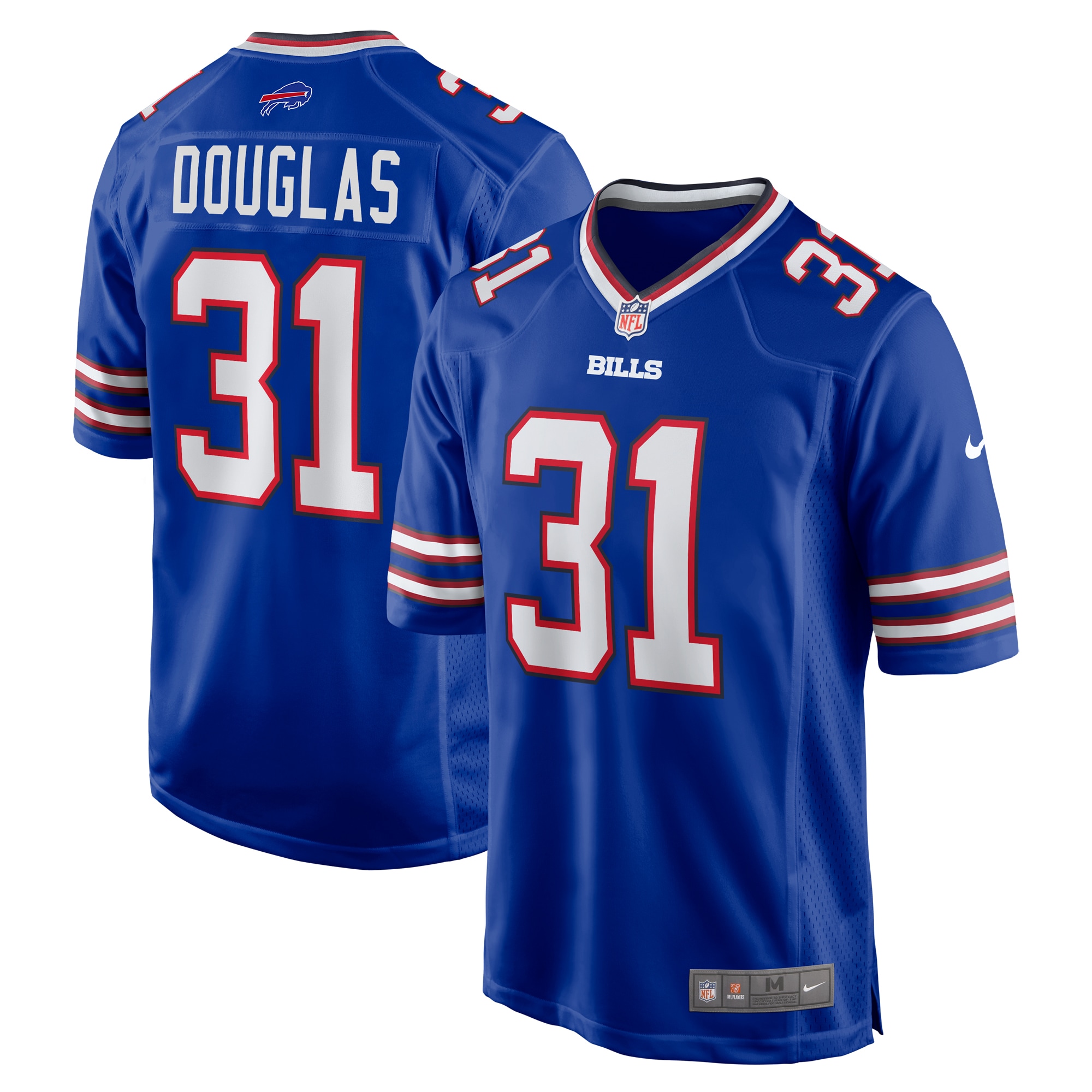 Rasul Douglas Buffalo Bills Game Jersey - Royal