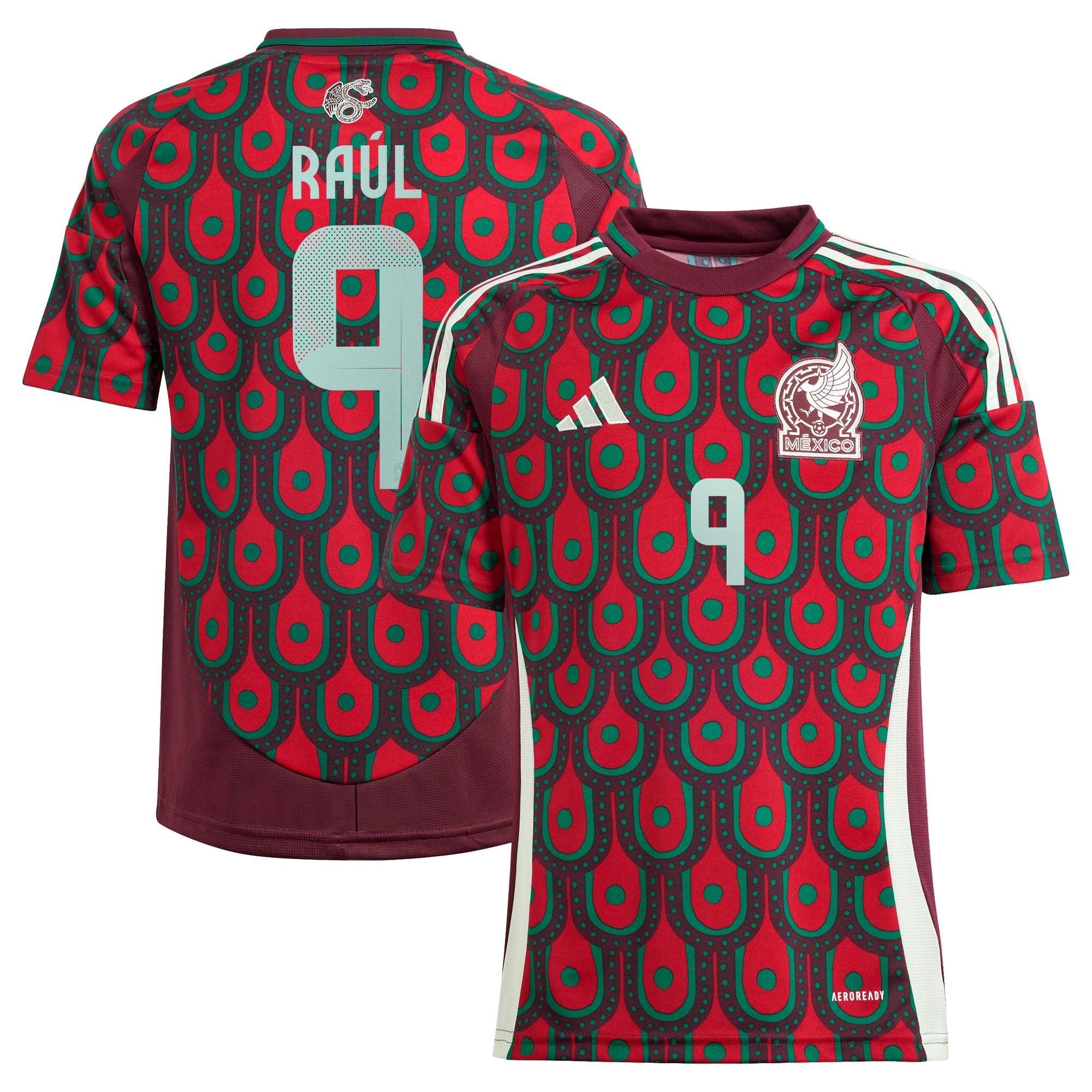 Raul Jimenez Mexico National Team Youth 2024 Home Player Jersey