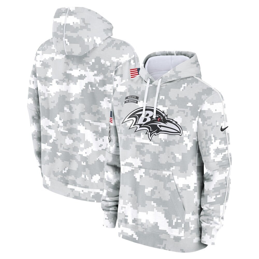 Ravens Salute to Service Camo Hoodie - Nike