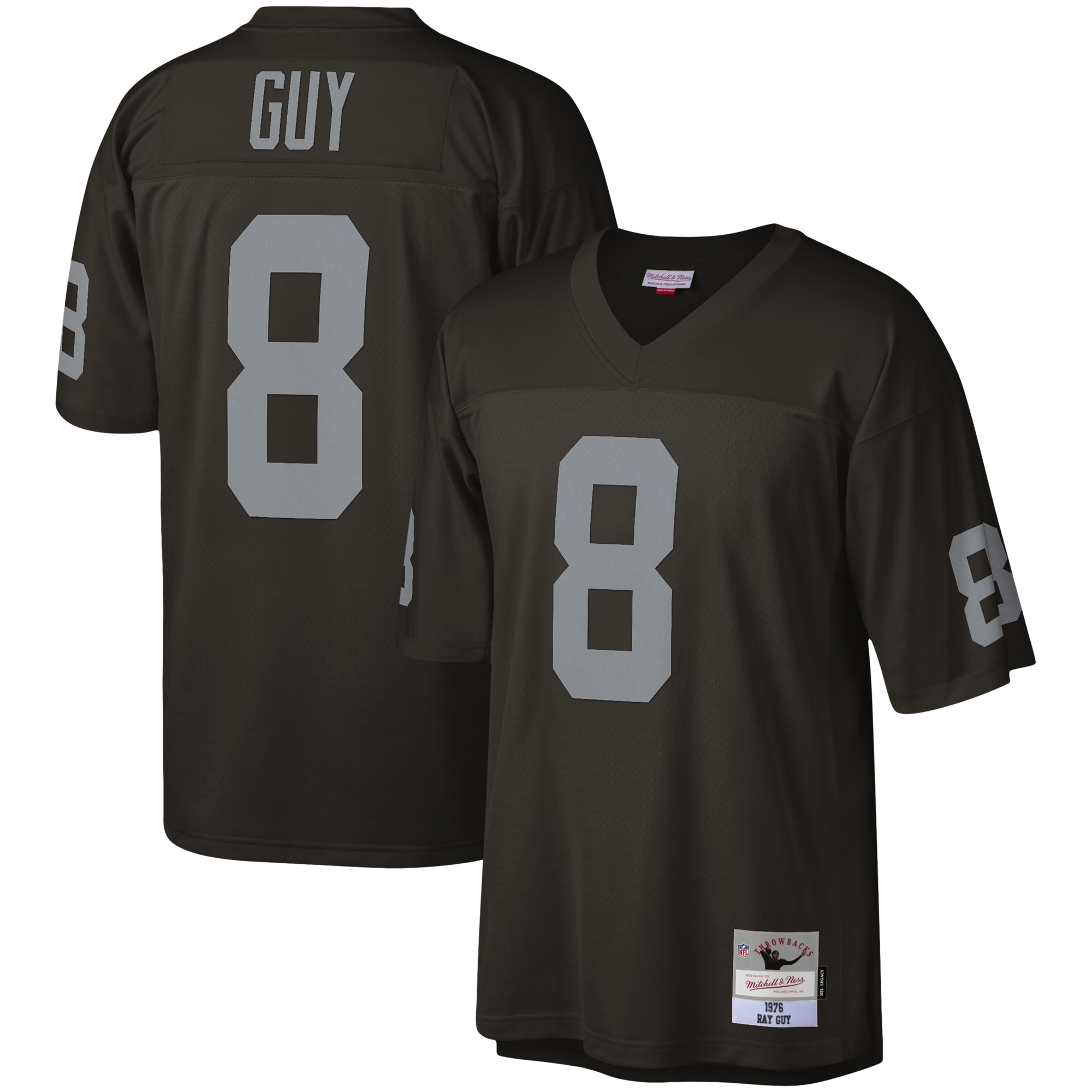Ray Guy Las Vegas Raiders Legacy Jersey - Black