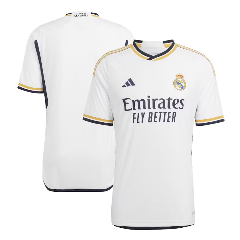 Real Madrid 2023-24 Home Jersey - Ultimate White Adidas Kit