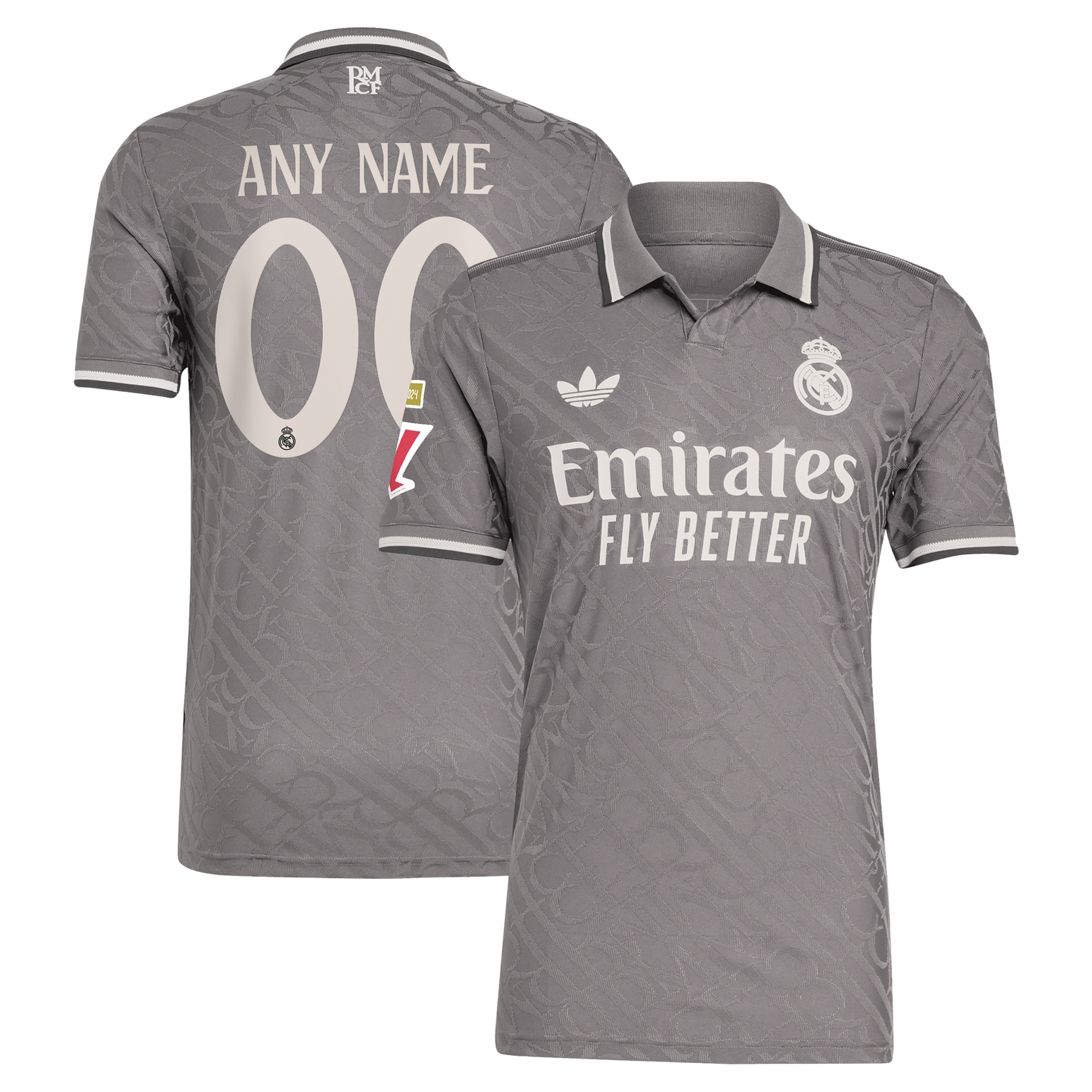 Real Madrid 2024 Grey Jersey - Adidas Real Madrid 2024 Grey Away