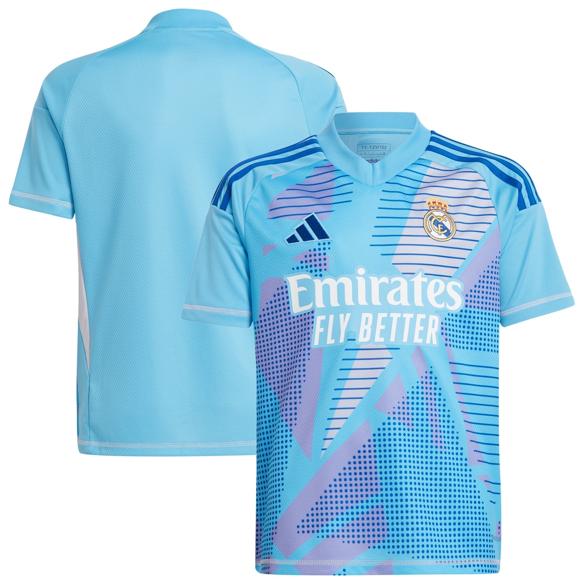 Real Madrid 2024 Kids Blue Goalkeeper Jersey - Ultimate Fan Kit