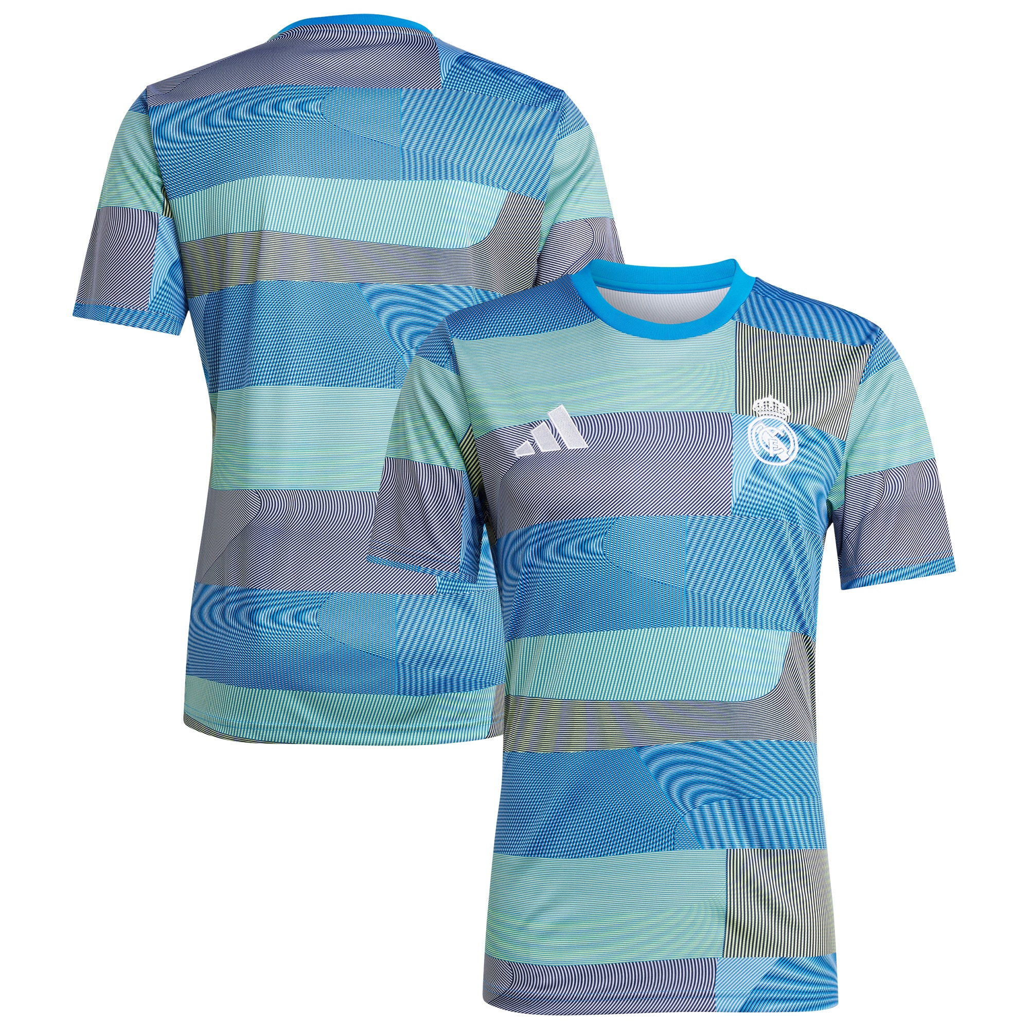 Real Madrid 2025/26 AEROREADY Pre-Match Top - Blue