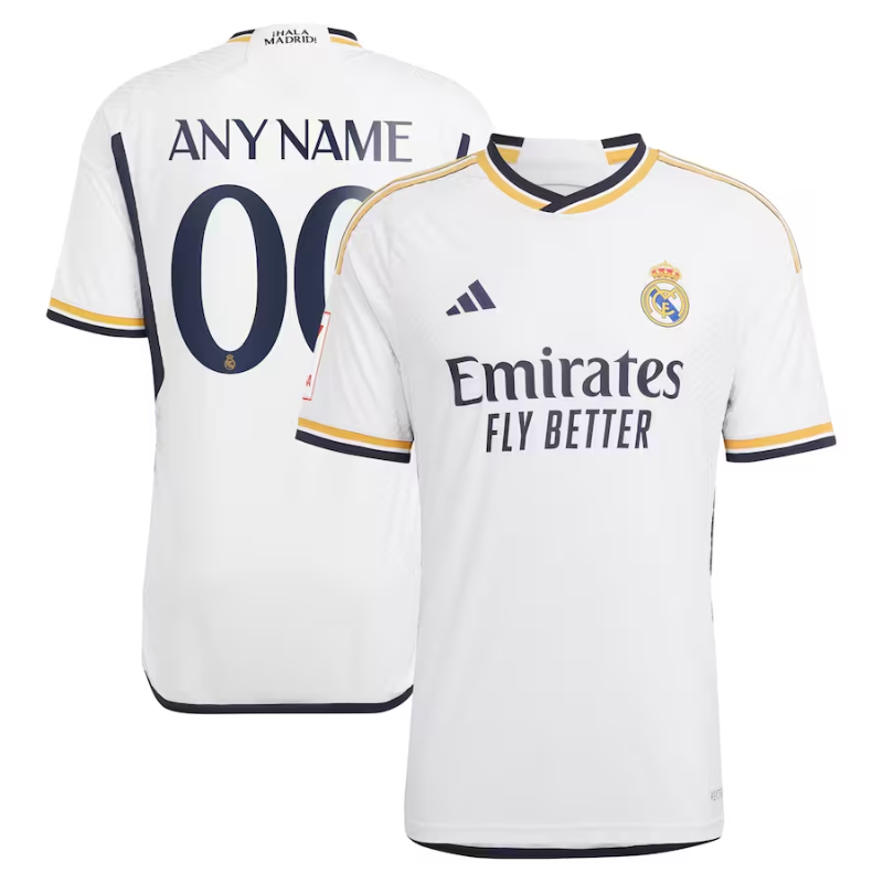 Real Madrid Personalized Home Jersey 2024 - Ultimate Fan Kit