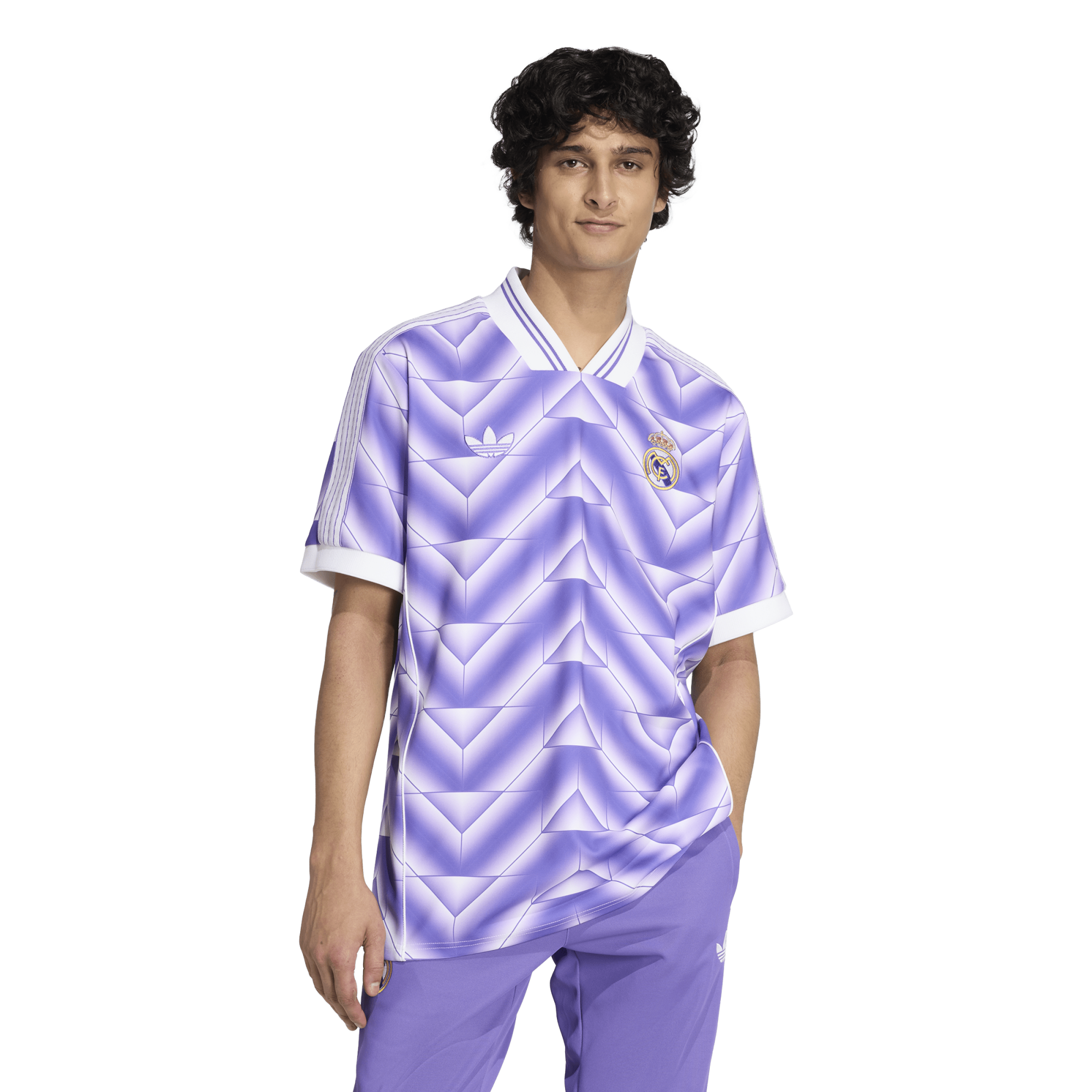 Real Madrid Unisex Lifestyler Fashion Jersey - Purple