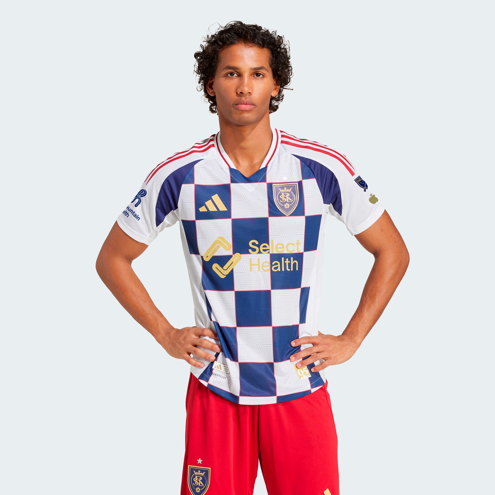 Real Salt Lake 2025 Grid City On-Field Jersey - White